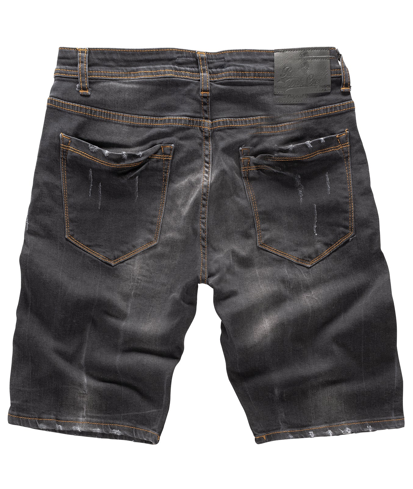 Rock Creek Herren Jeans Shorts Dunkelgrau RC-2124 - Image 2