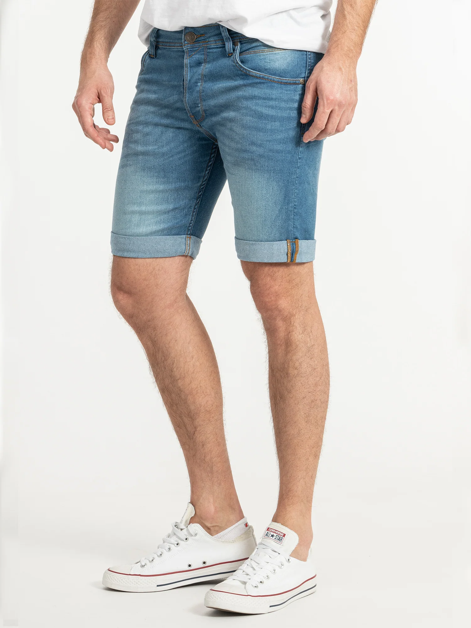 Rock Creek Herren Jeans Shorts H-374 - Image 14