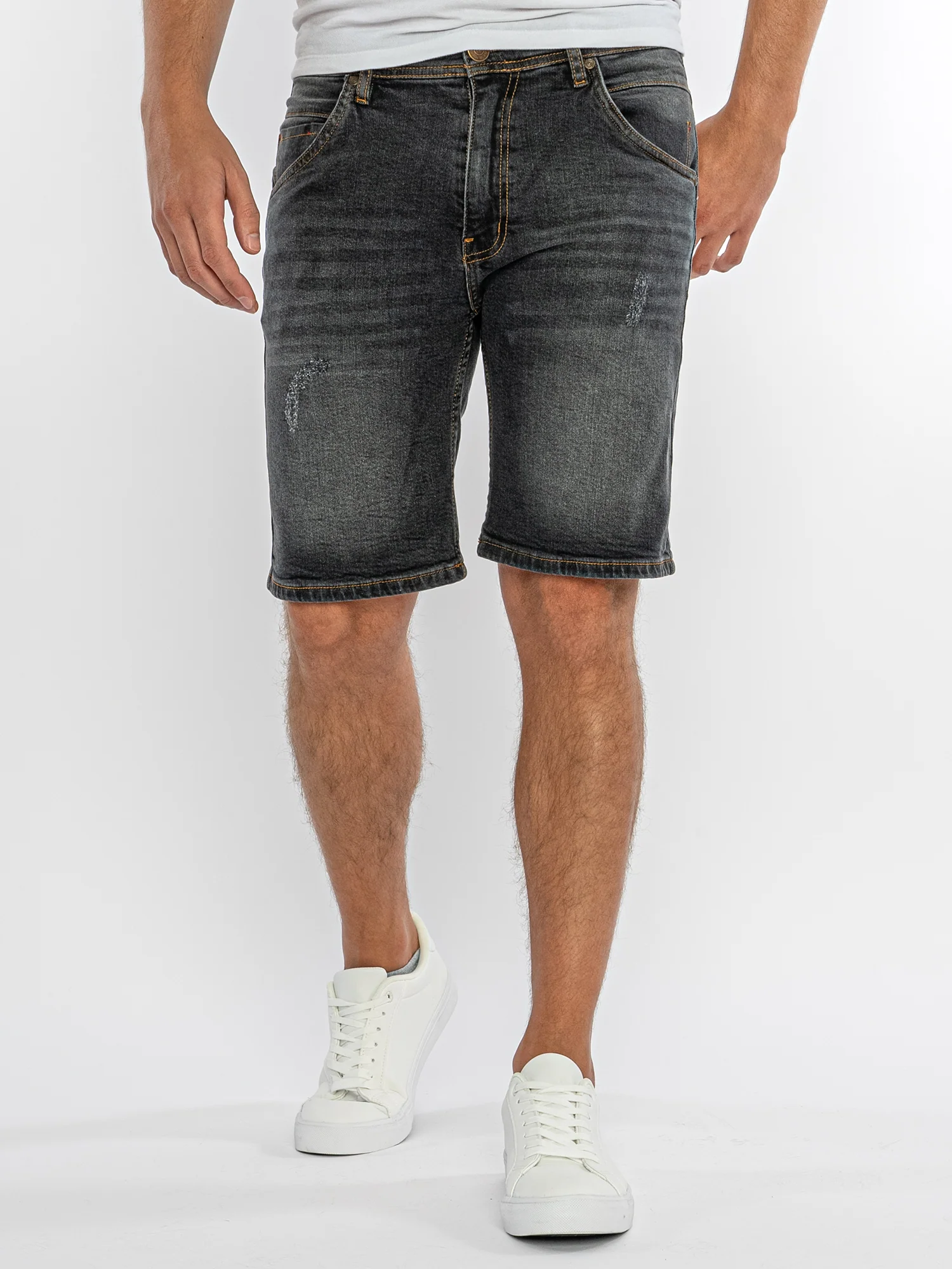 Rock Creek Herren Jeans Shorts H-381 - Image 11