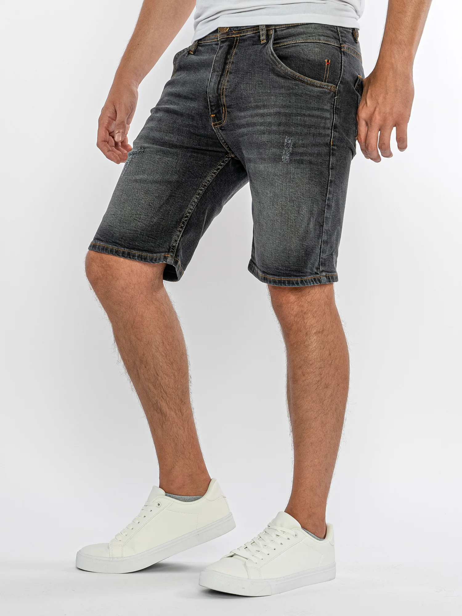 Rock Creek Herren Jeans Shorts H-381 - Image 12
