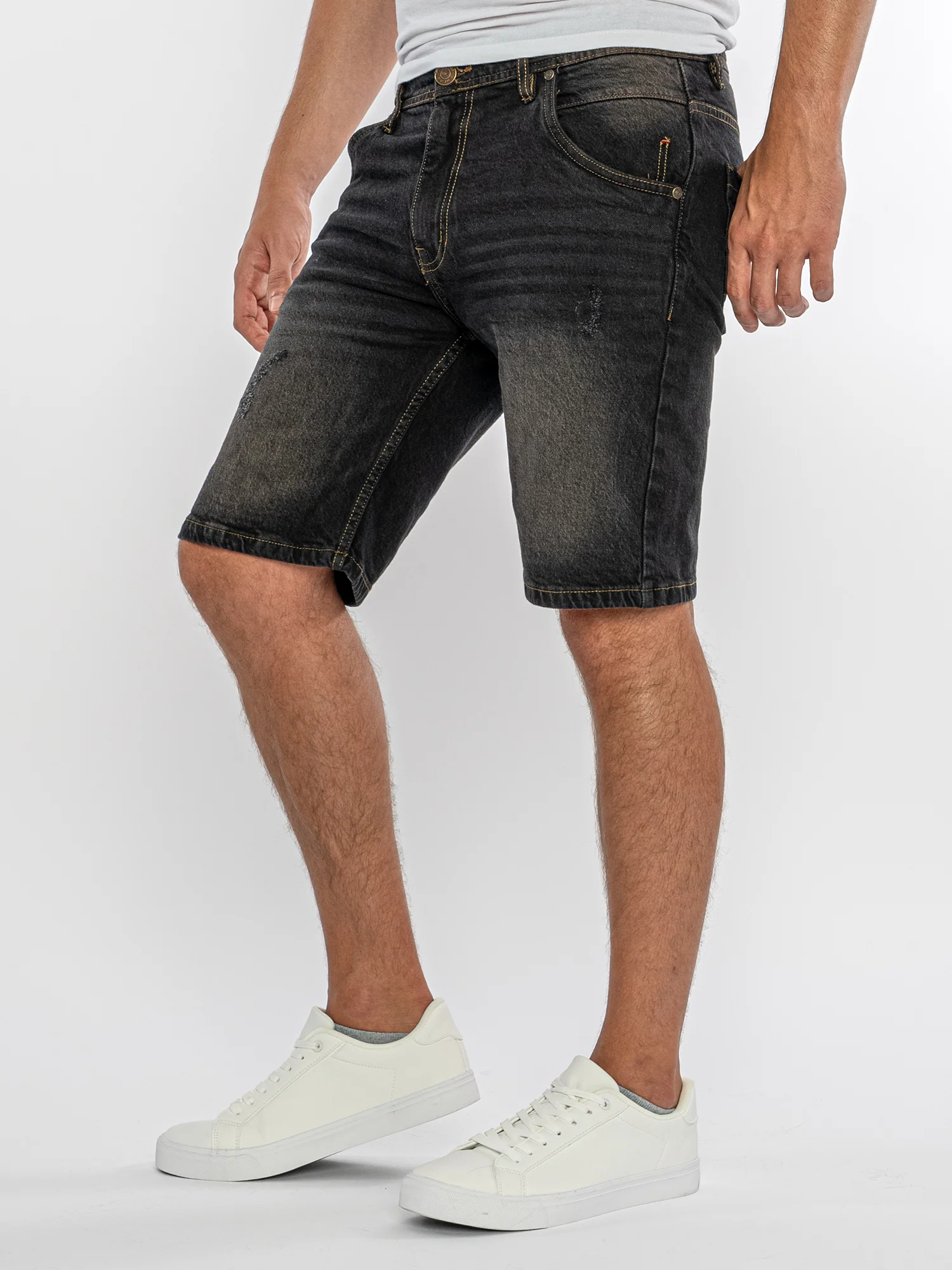 Rock Creek Herren Jeans Shorts H-381 - Image 2