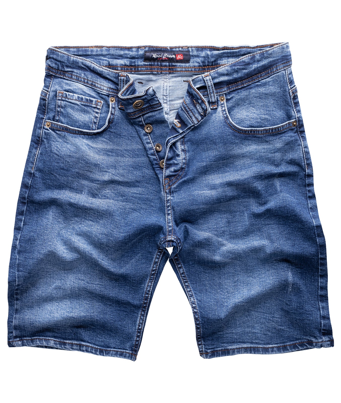 Rock Creek Herren Jeans Shorts RC-2126A