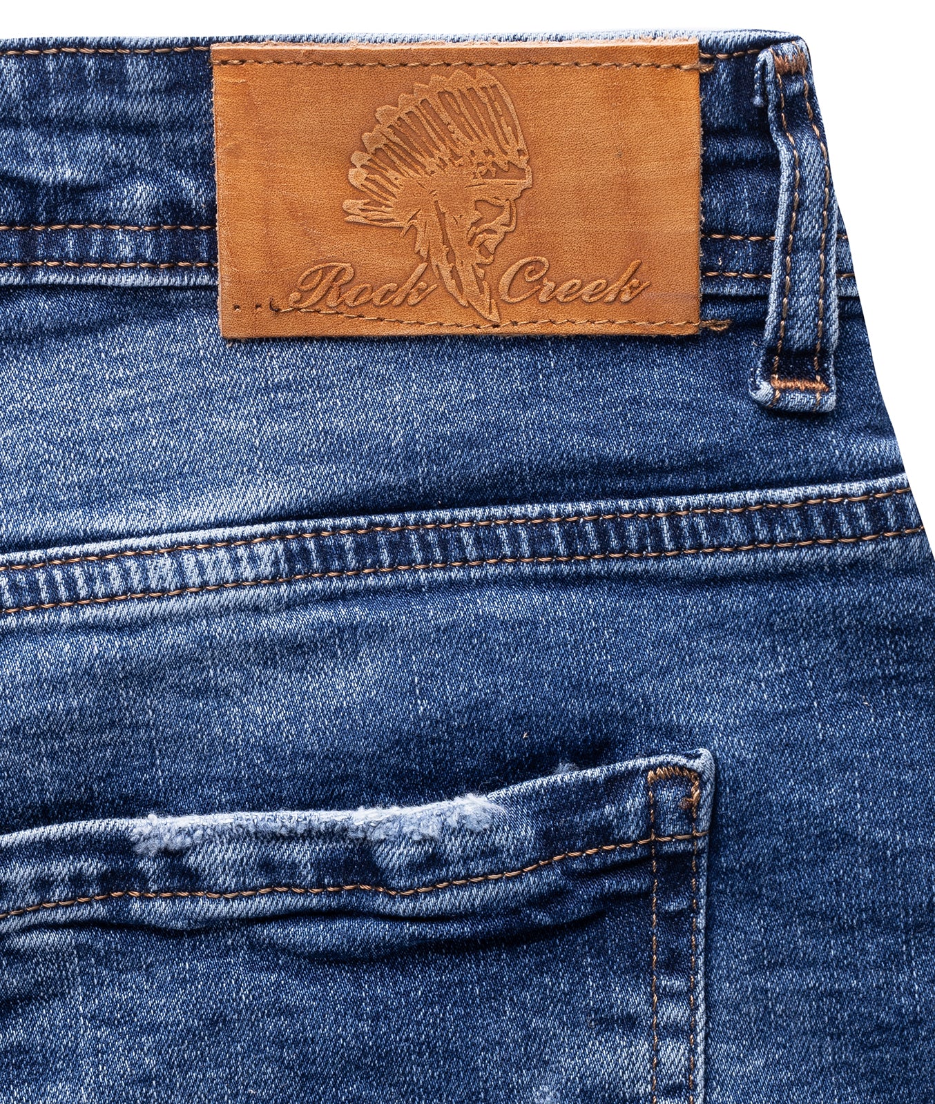 Rock Creek Herren Jeans Shorts RC-2126A - Image 4