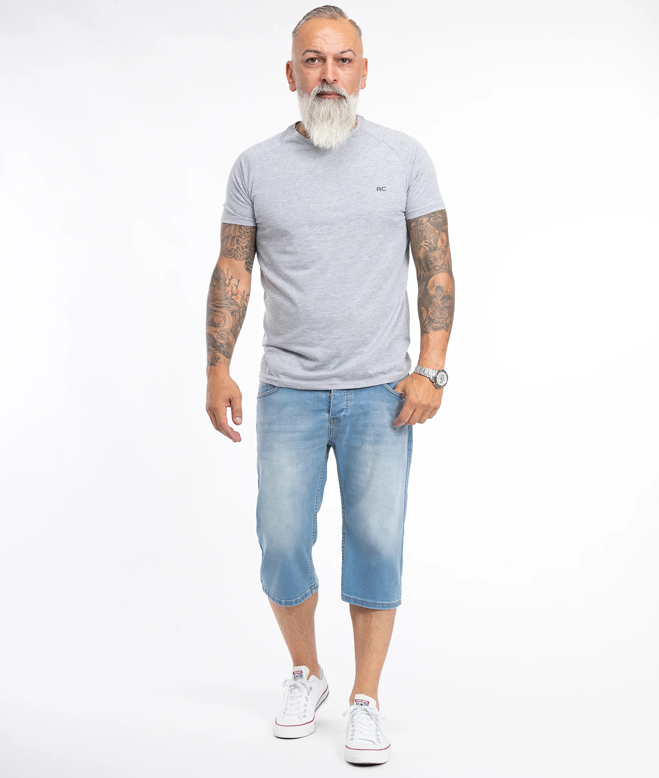 Rock Creek Herren Jeans Shorts RC-2359 - Image 11