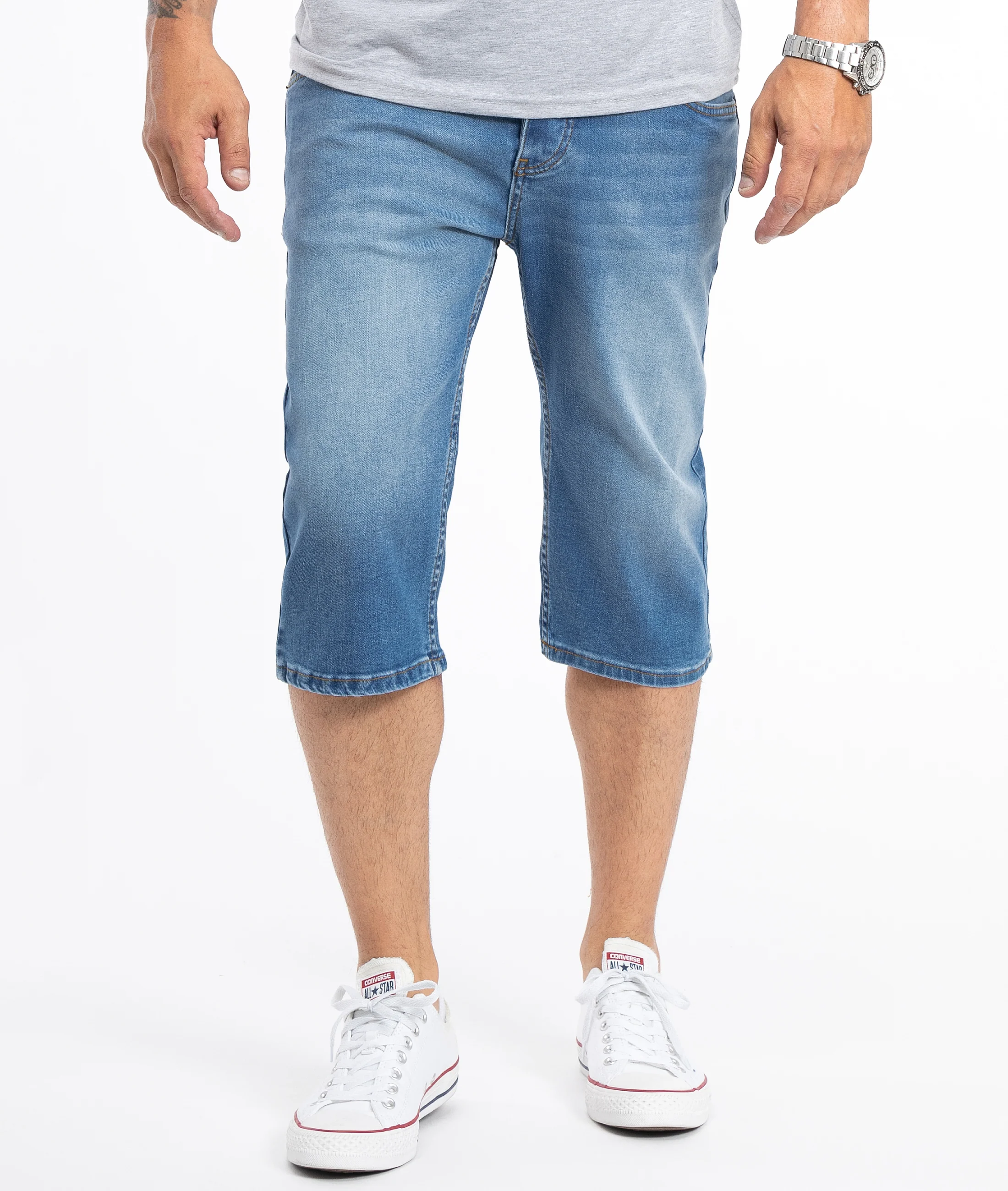 Rock Creek Herren Jeans Shorts RC-2359 - Image 15