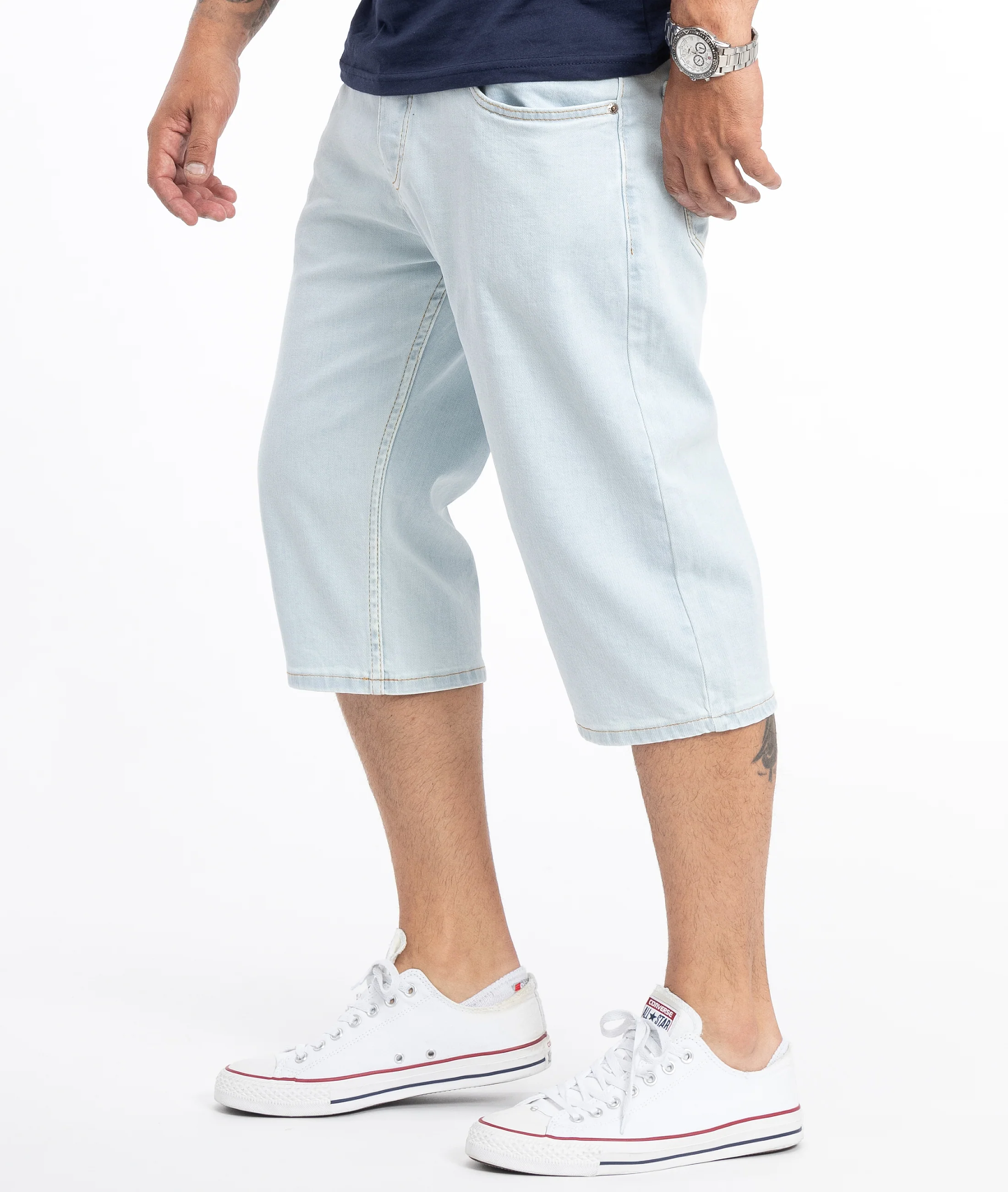 Rock Creek Herren Jeans Shorts RC-2359 - Image 2