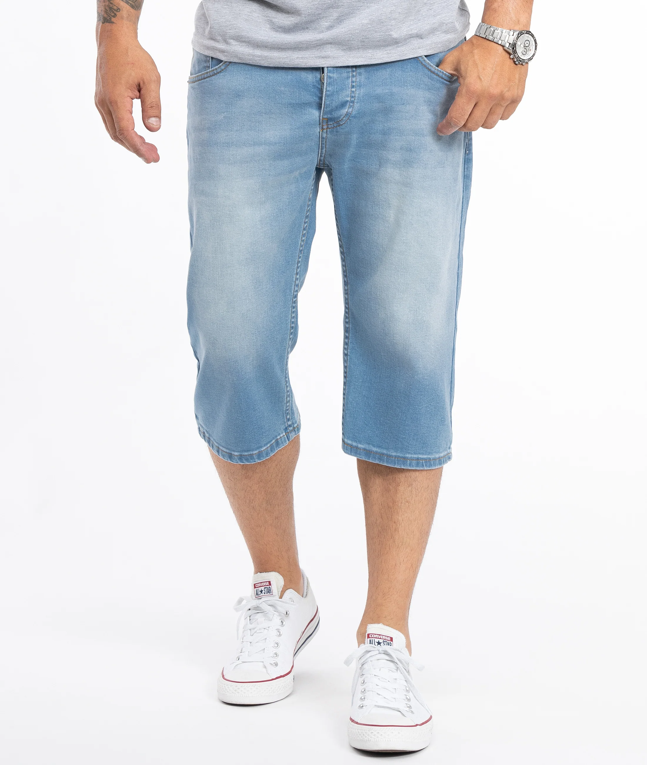 Rock Creek Herren Jeans Shorts RC-2359 - Image 8