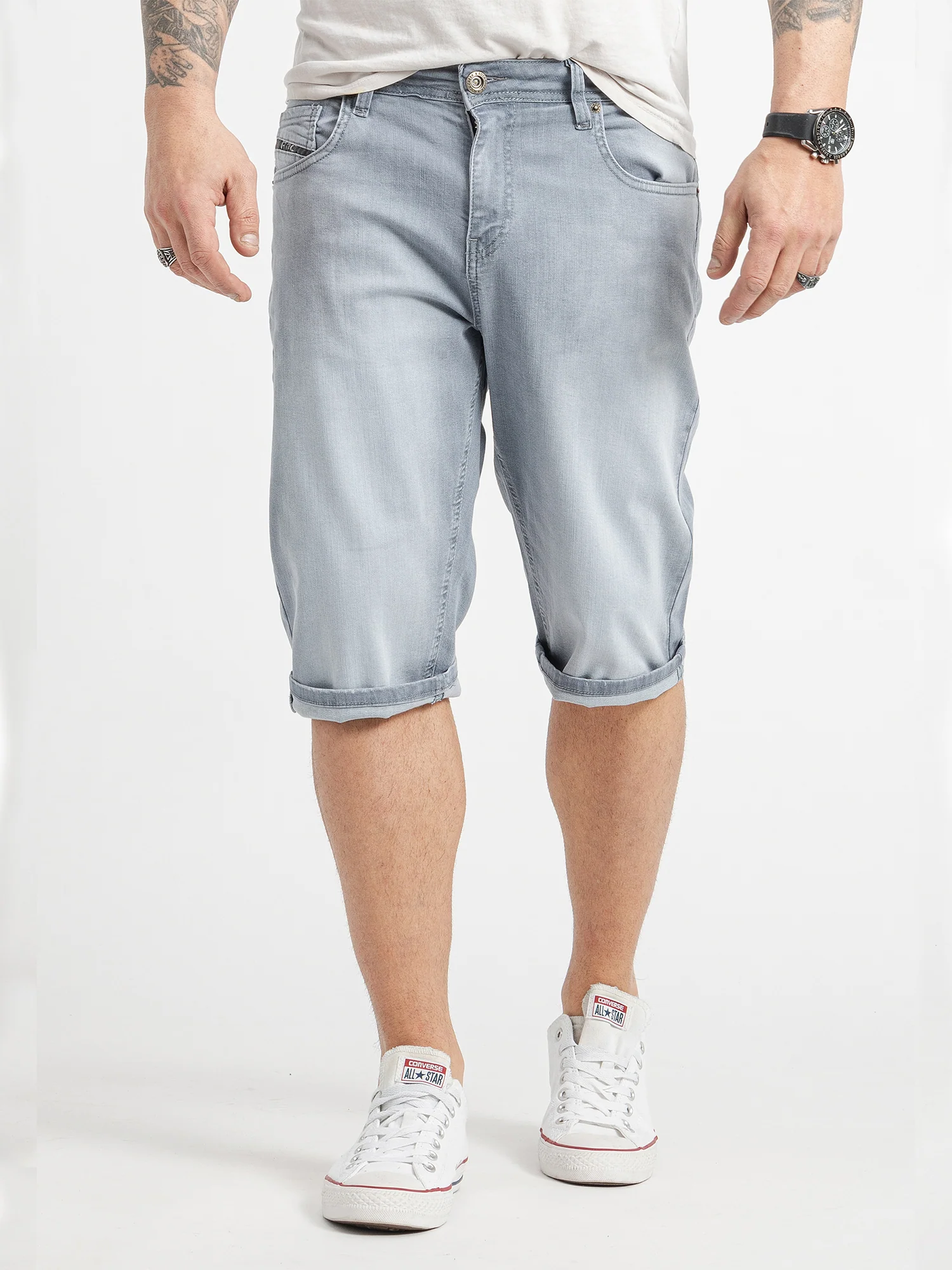 Rock Creek Herren Jeans Shorts RC-2420