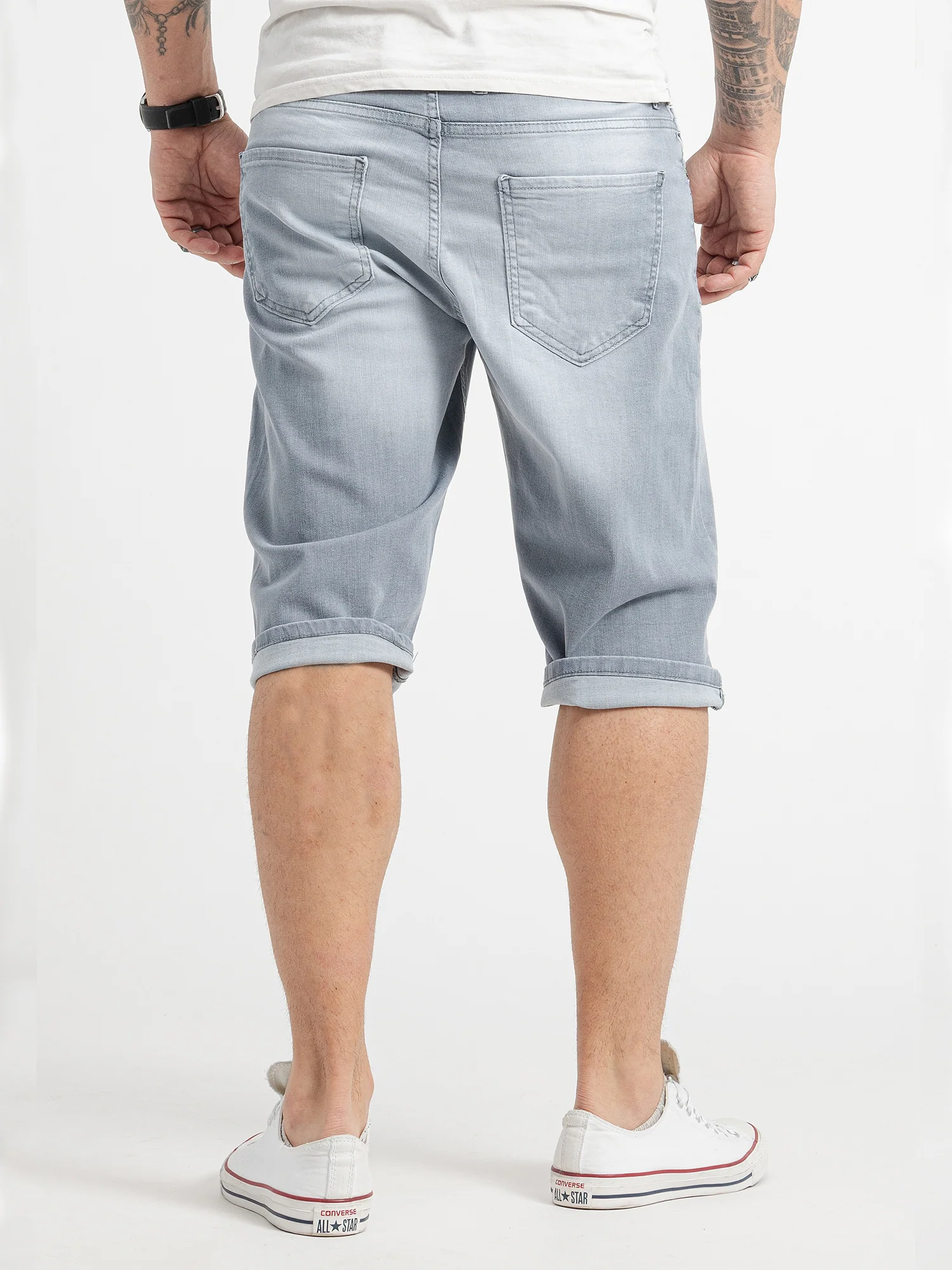Rock Creek Herren Jeans Shorts RC-2420 - Image 3