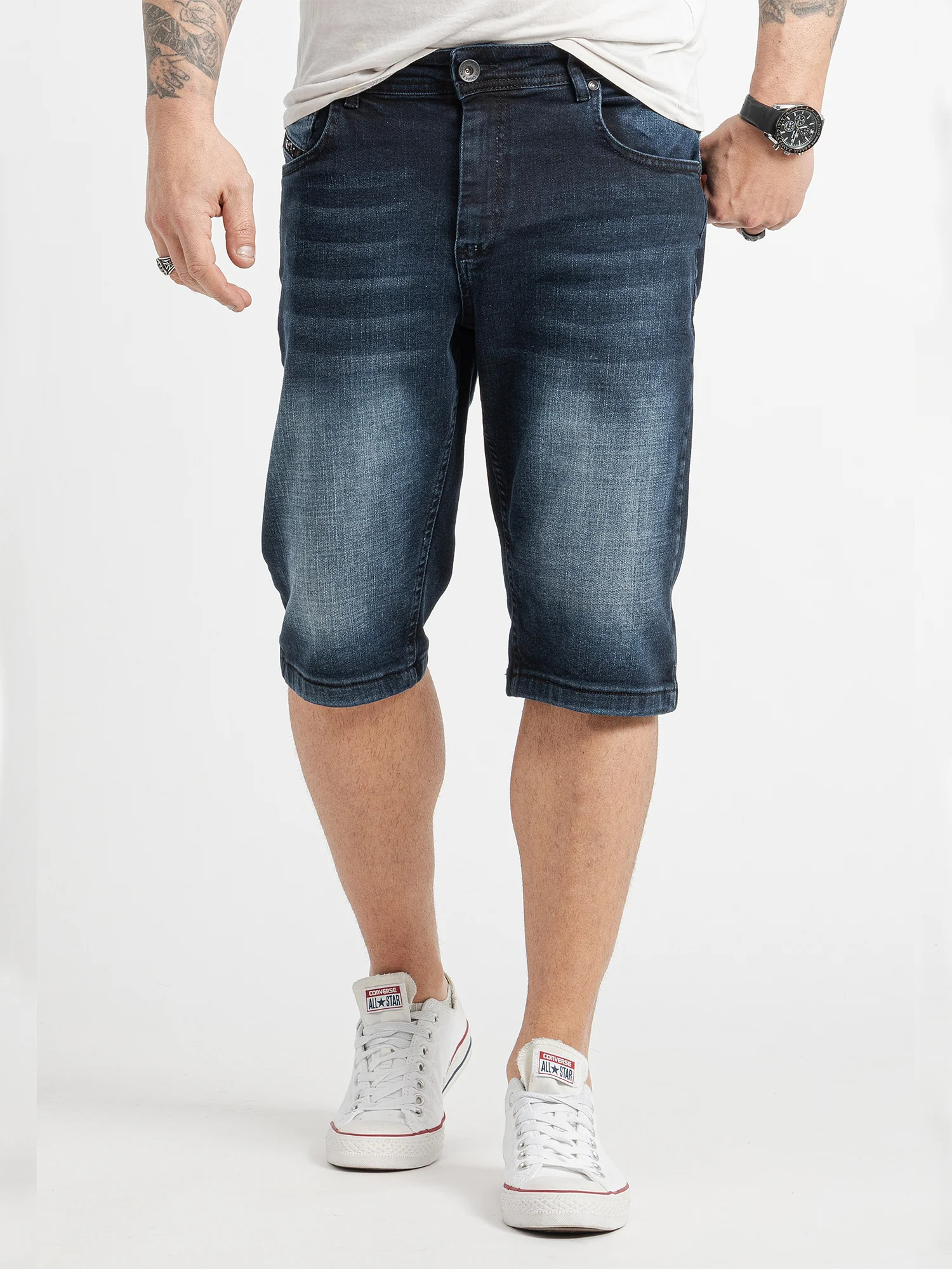 Rock Creek Herren Jeans Shorts RC-2421