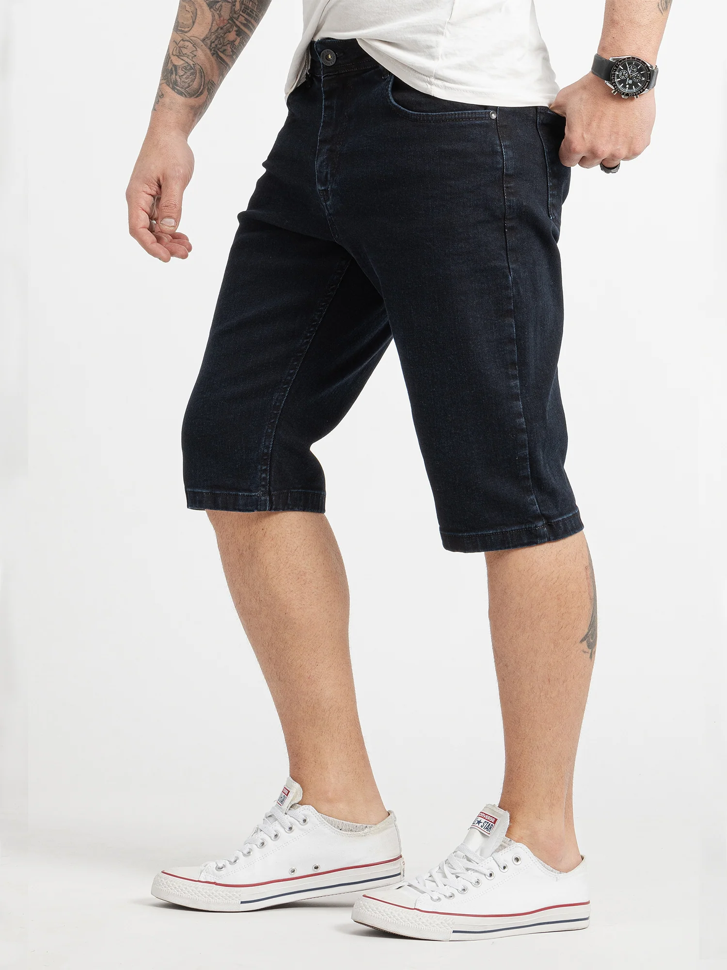 Rock Creek Herren Jeans Shorts RC-2422 - Image 2