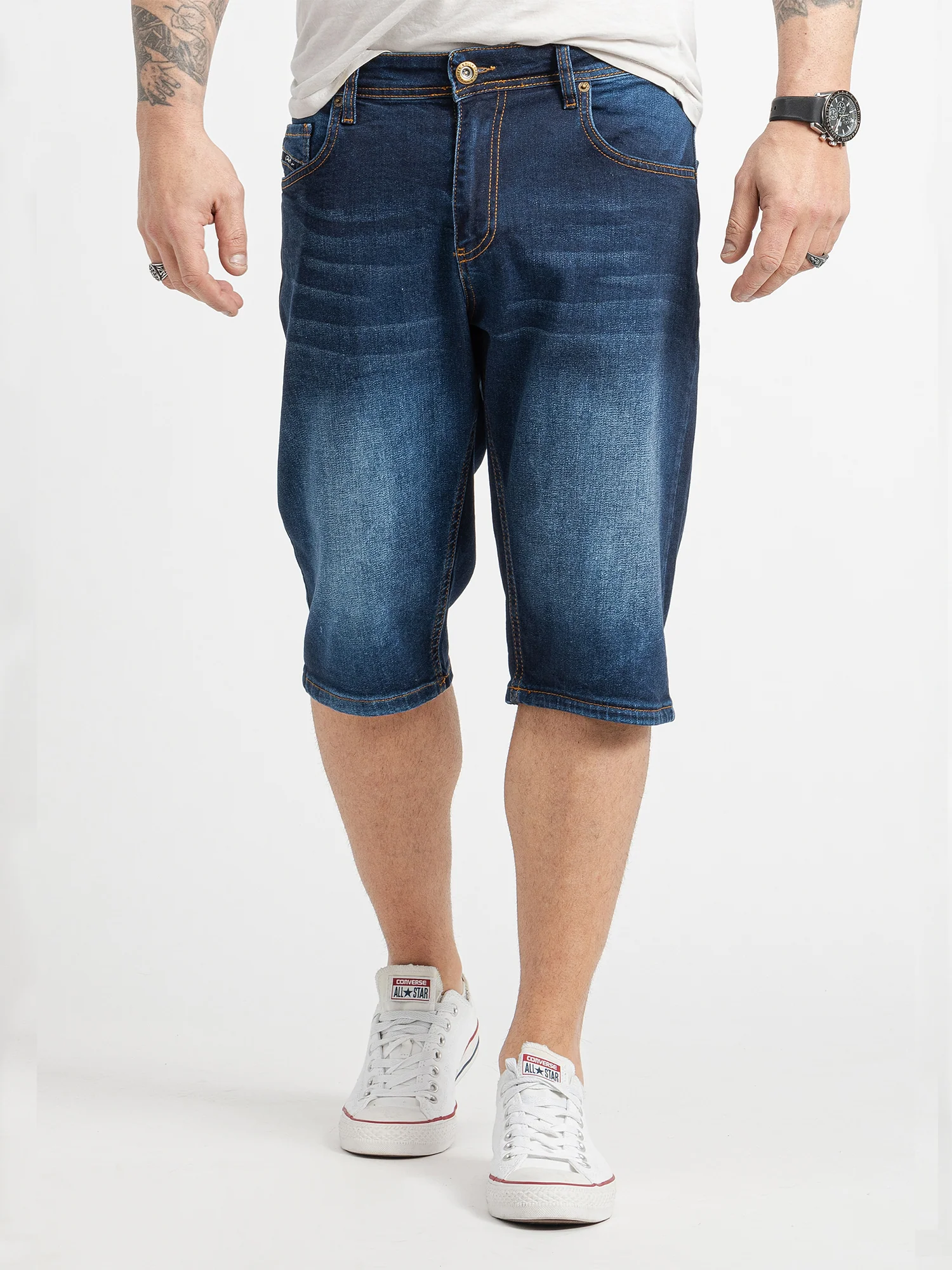 Rock Creek Herren Jeans Shorts RC-2423
