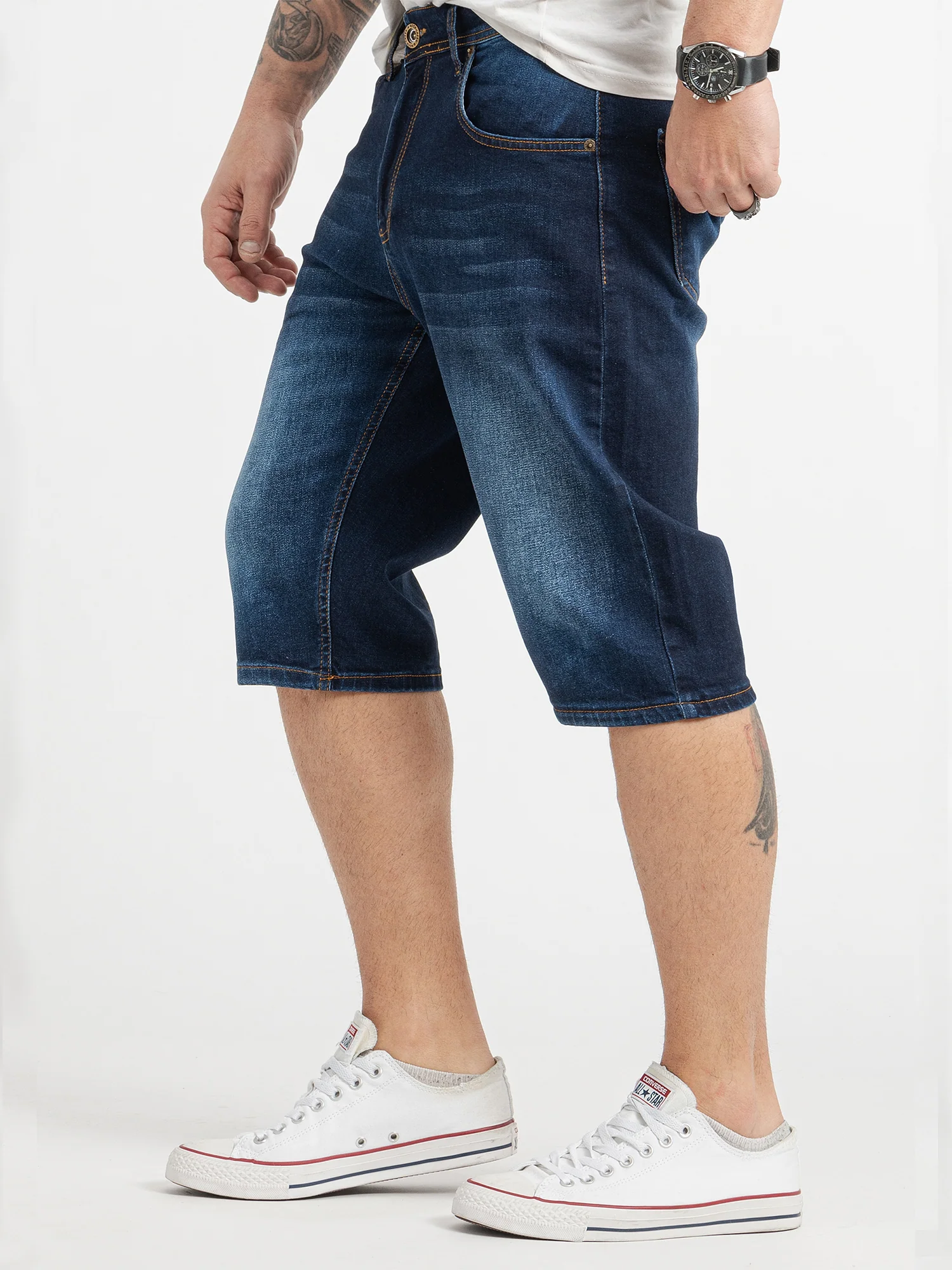 Rock Creek Herren Jeans Shorts RC-2423 - Image 2