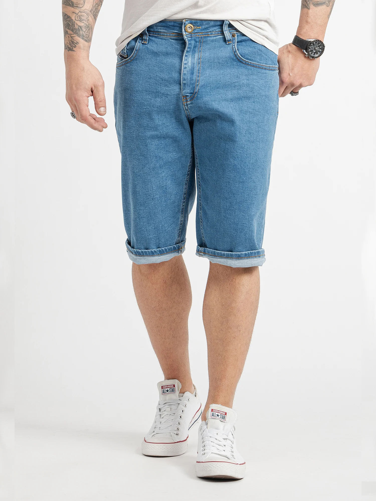 Rock Creek Herren Jeans Shorts RC-2424