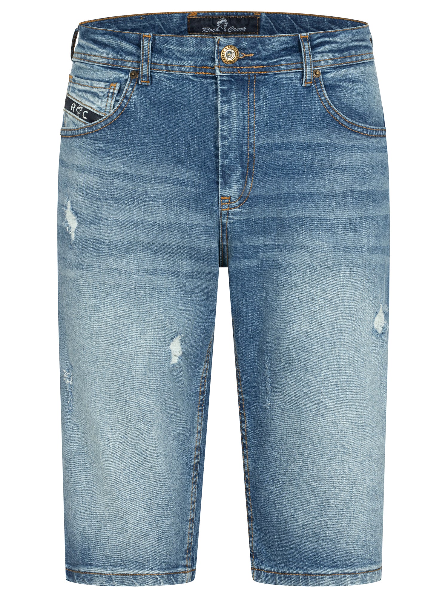 Rock Creek Herren Jeans Shorts RC-2426 - Image 5