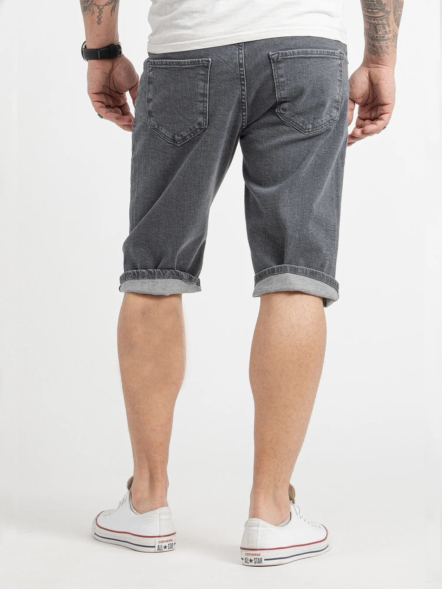 Rock Creek Herren Jeans Shorts RC-2427 - Image 3
