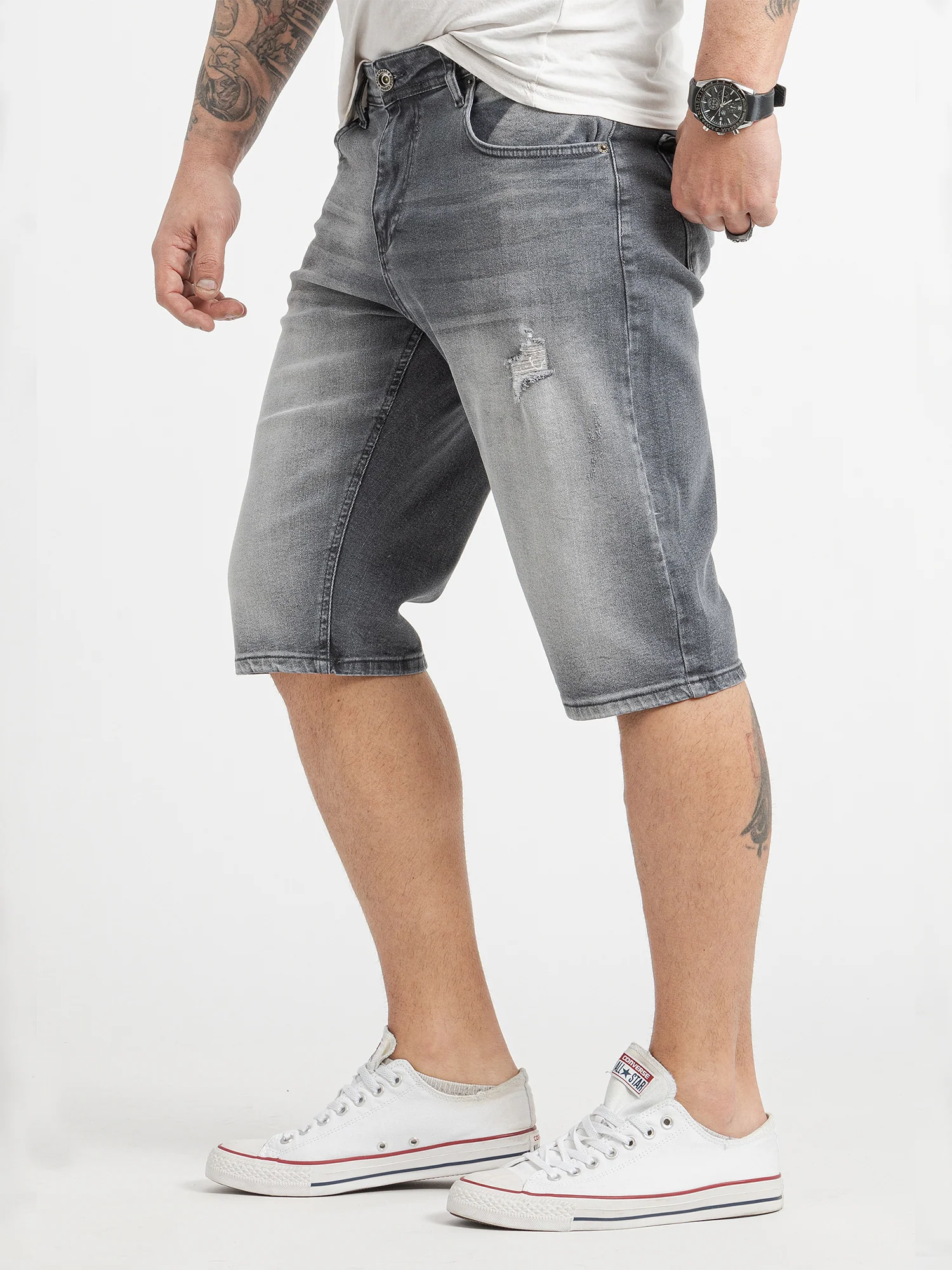 Rock Creek Herren Jeans Shorts RC-2428 - Image 2
