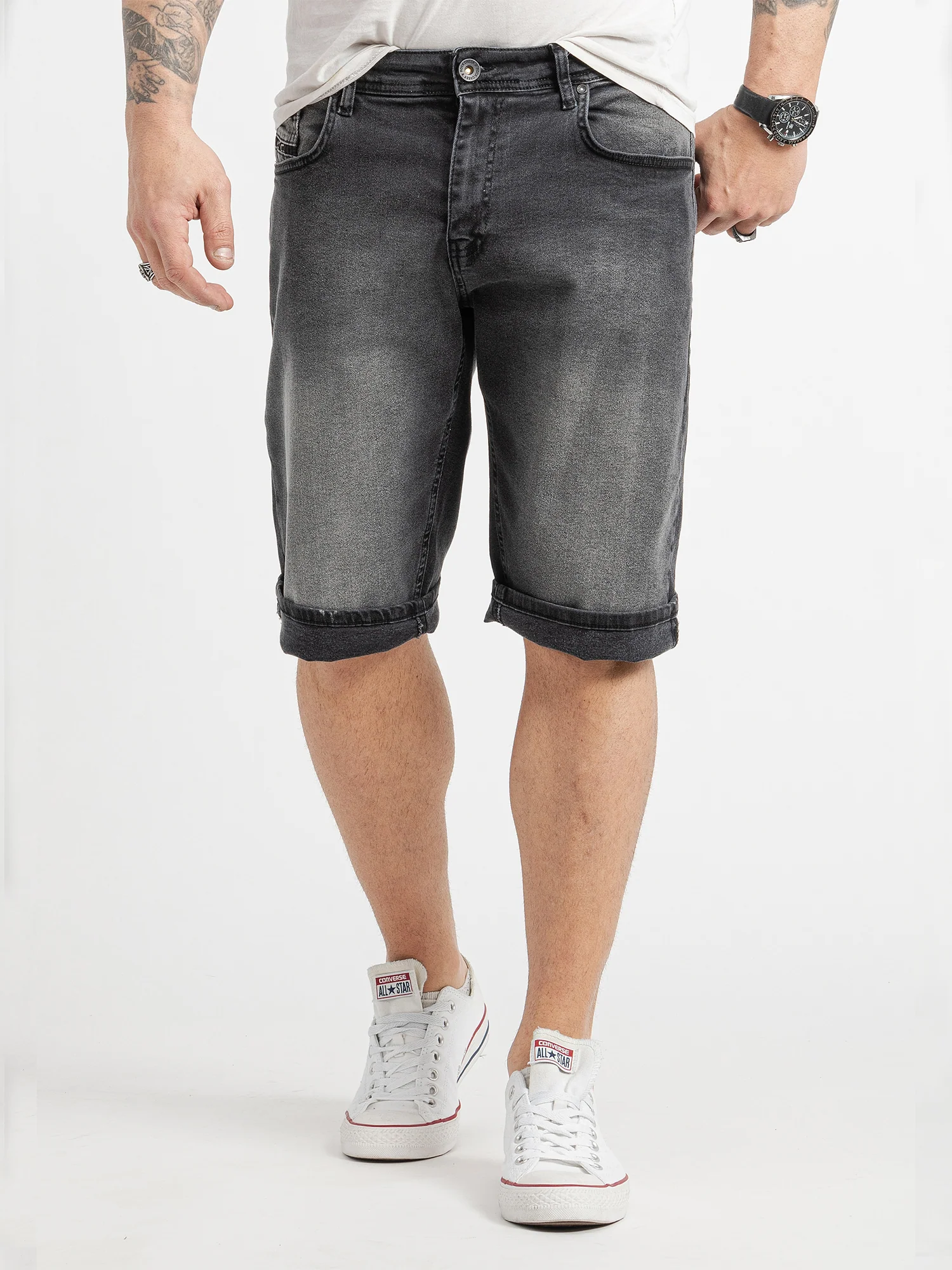 Rock Creek Herren Jeans Shorts RC-2430
