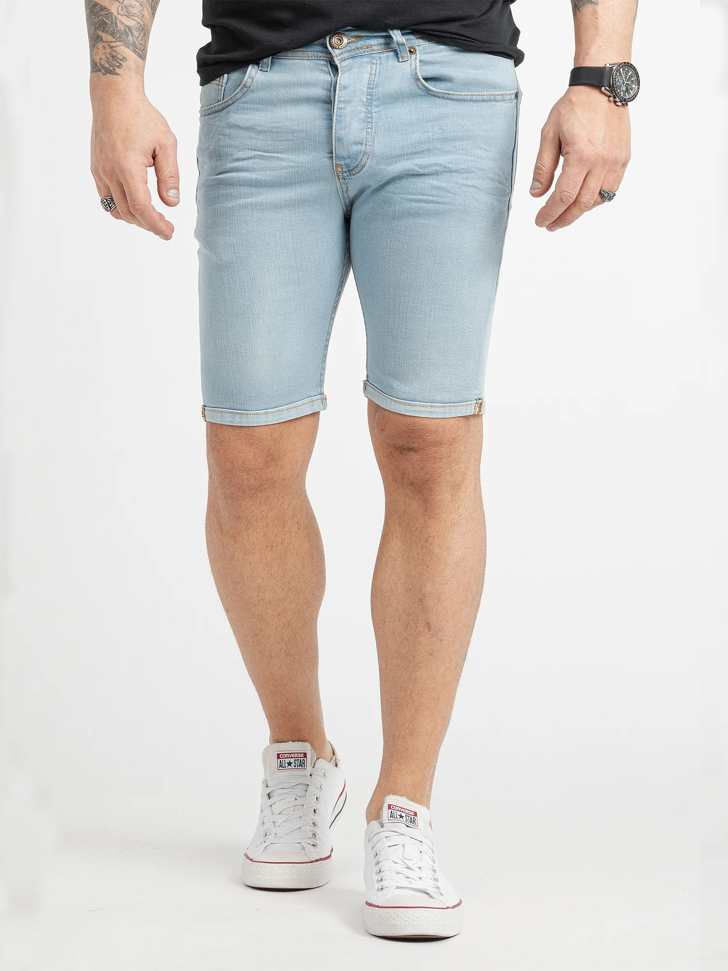Rock Creek Herren Jeans Shorts RC-2433