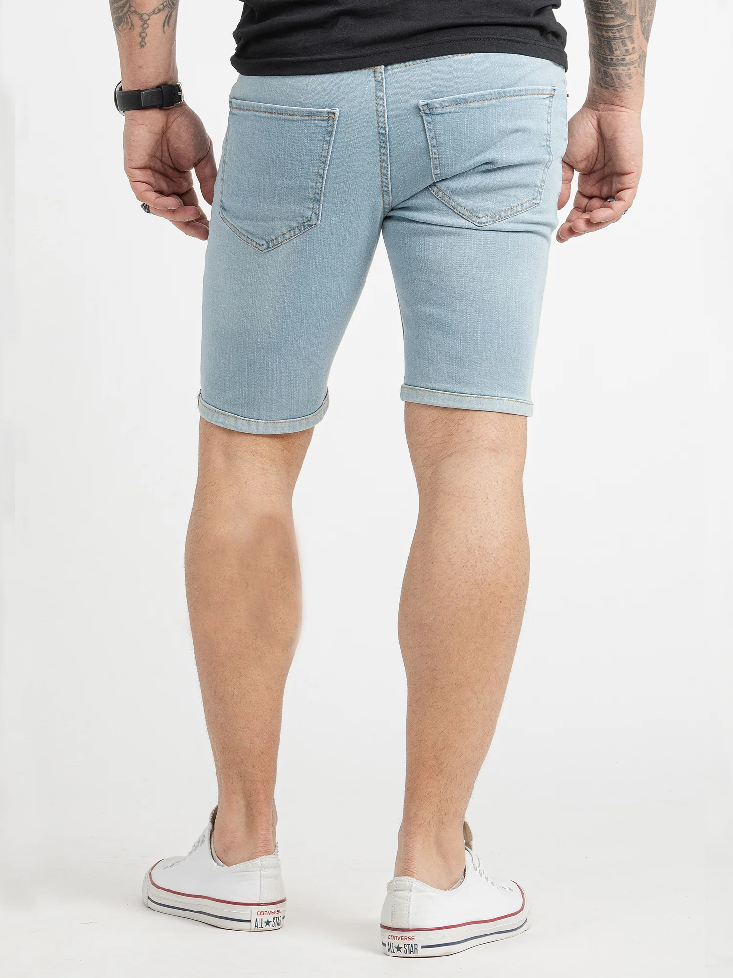 Rock Creek Herren Jeans Shorts RC-2433 - Image 3
