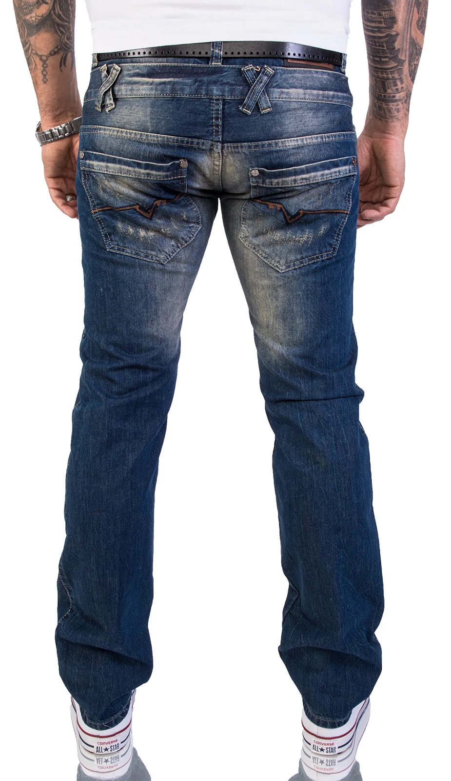 Rock Creek Herren Jeans Slim Fit Blau H-201 - Image 3