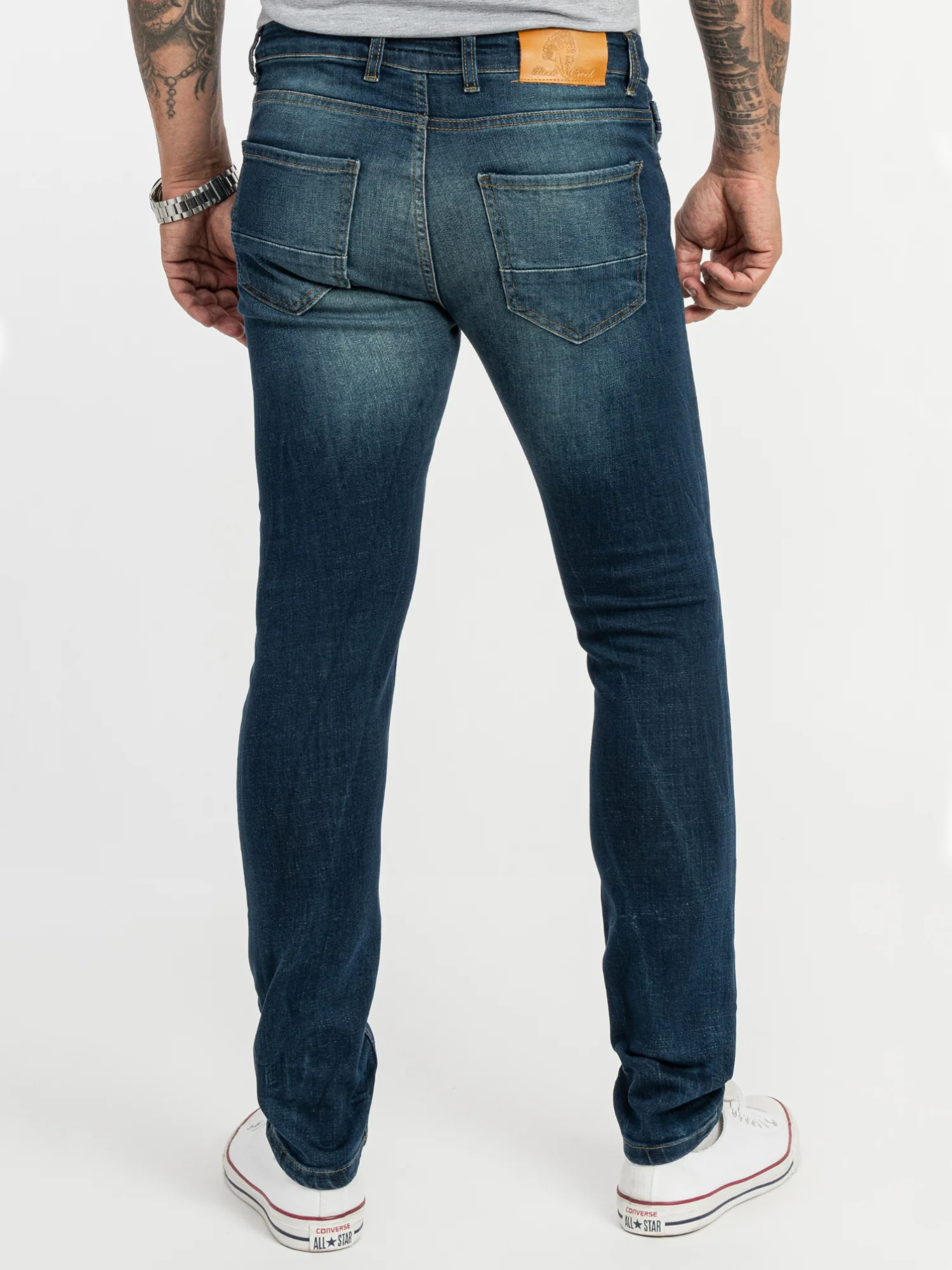 Rock Creek Herren Jeans Slim Fit Blau RC-2145 - Image 3