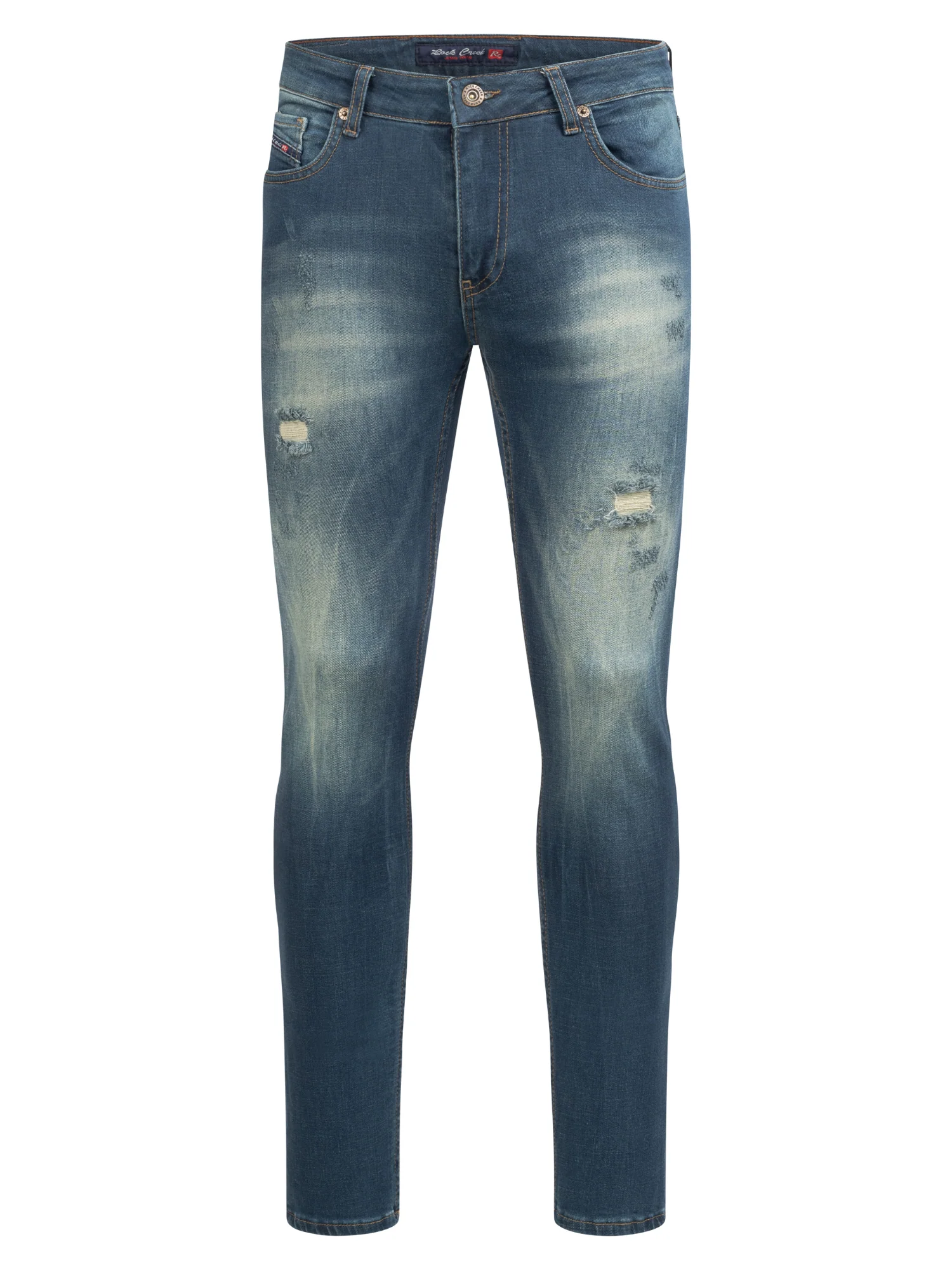 Rock Creek Herren Jeans Slim Fit Blau RC-2145 - Image 4