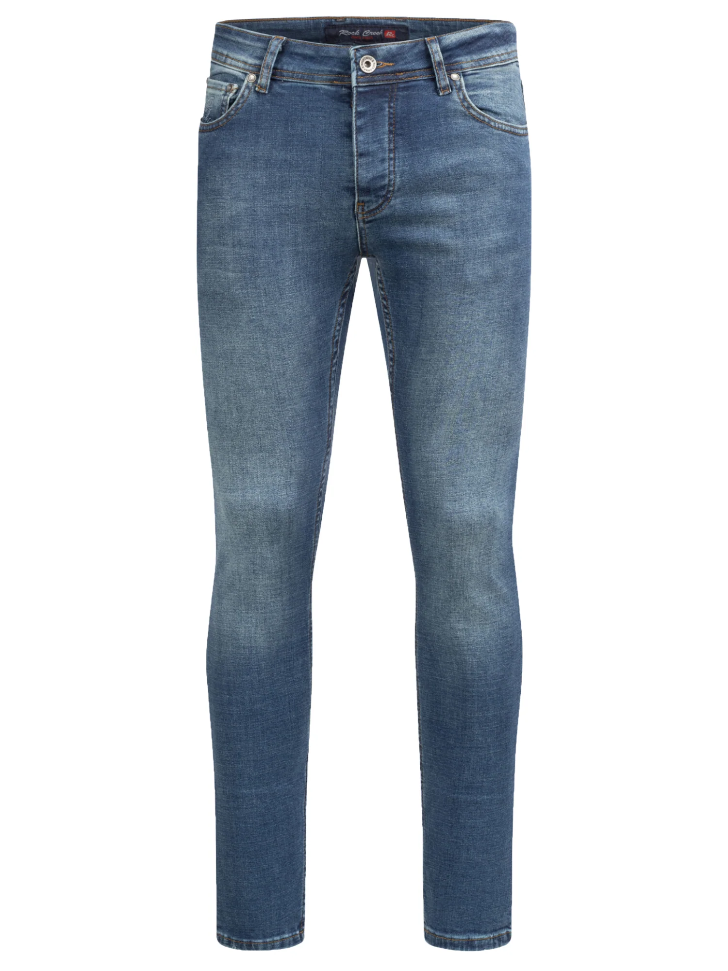 Rock Creek Herren Jeans Slim Fit Blau RC-2164 - Image 5