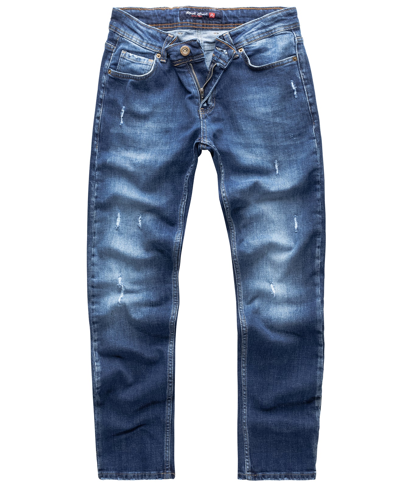 Rock Creek Herren Jeans Slim Fit Blau RC-2342 - Image 6