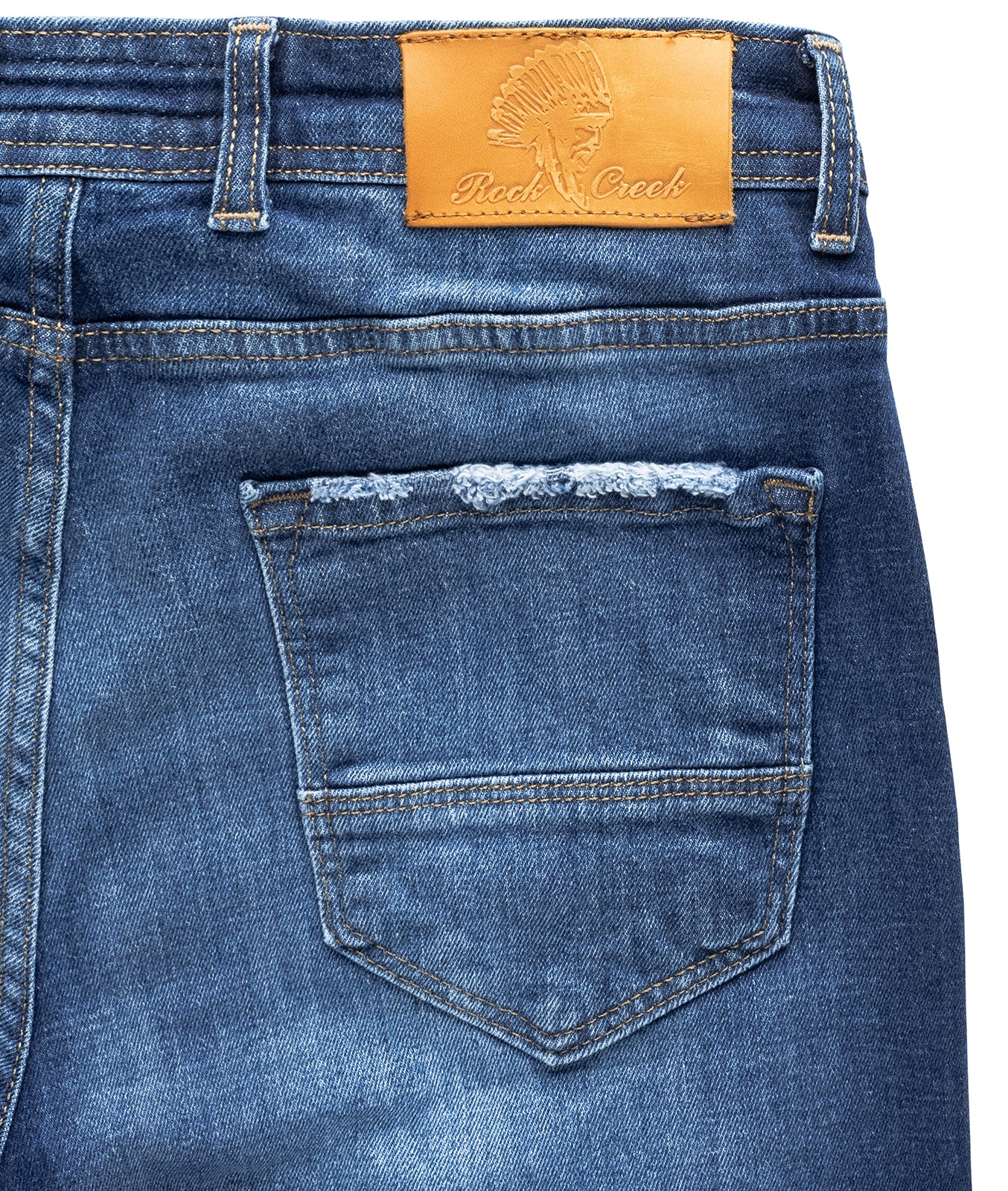 Rock Creek Herren Jeans Slim Fit Blau RC-2342 - Image 8