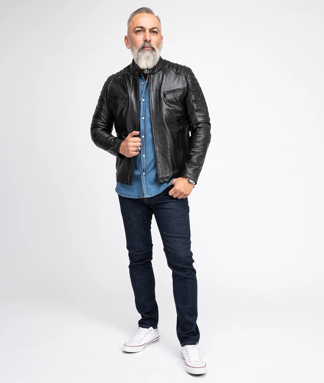 Rock Creek Herren Jeans Slim Fit Dunkelblau RC-2138 - Image 3