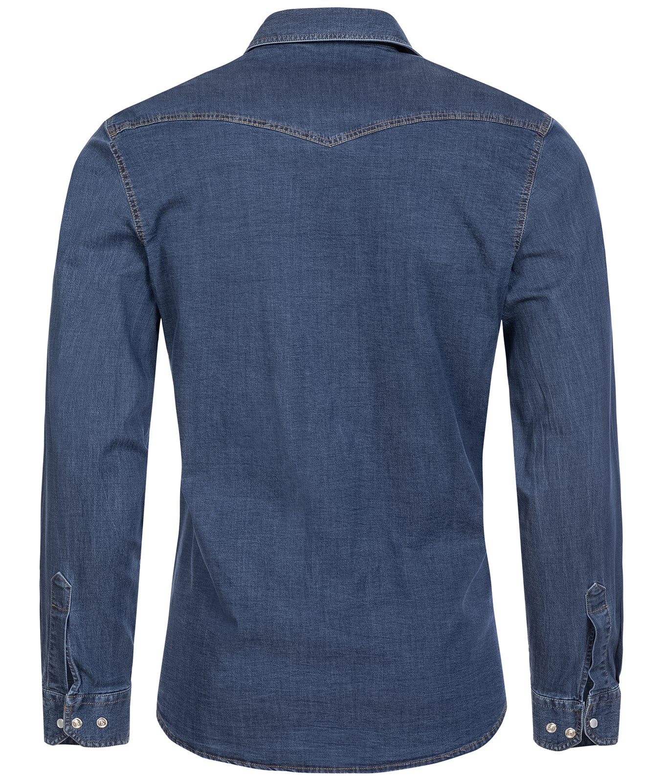 Rock Creek Herren Jeanshemd Kentkragen Blau H-200 - Image 3