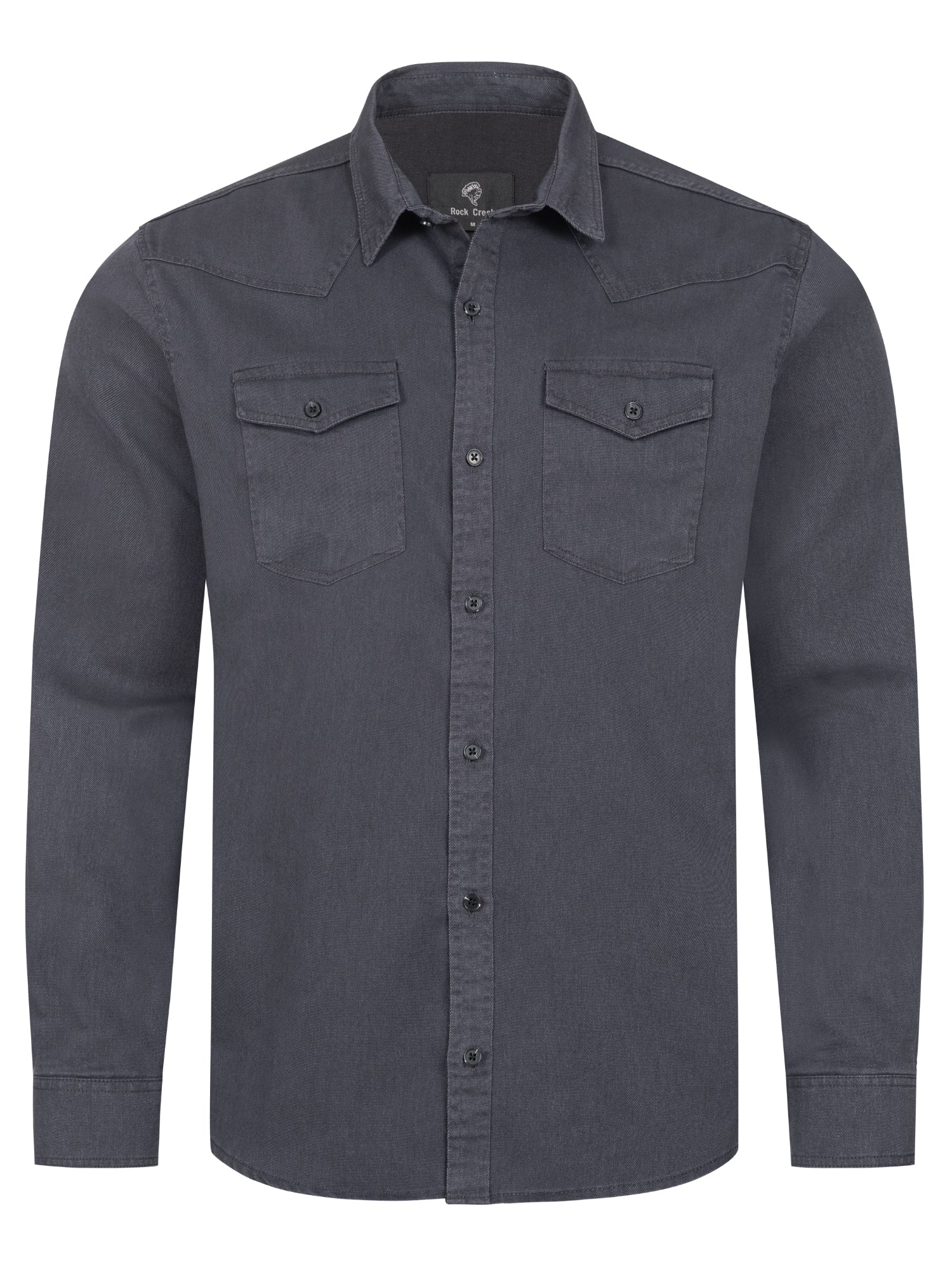 Rock Creek Herren Jeanshemd Kentkragen H-339 - Image 10