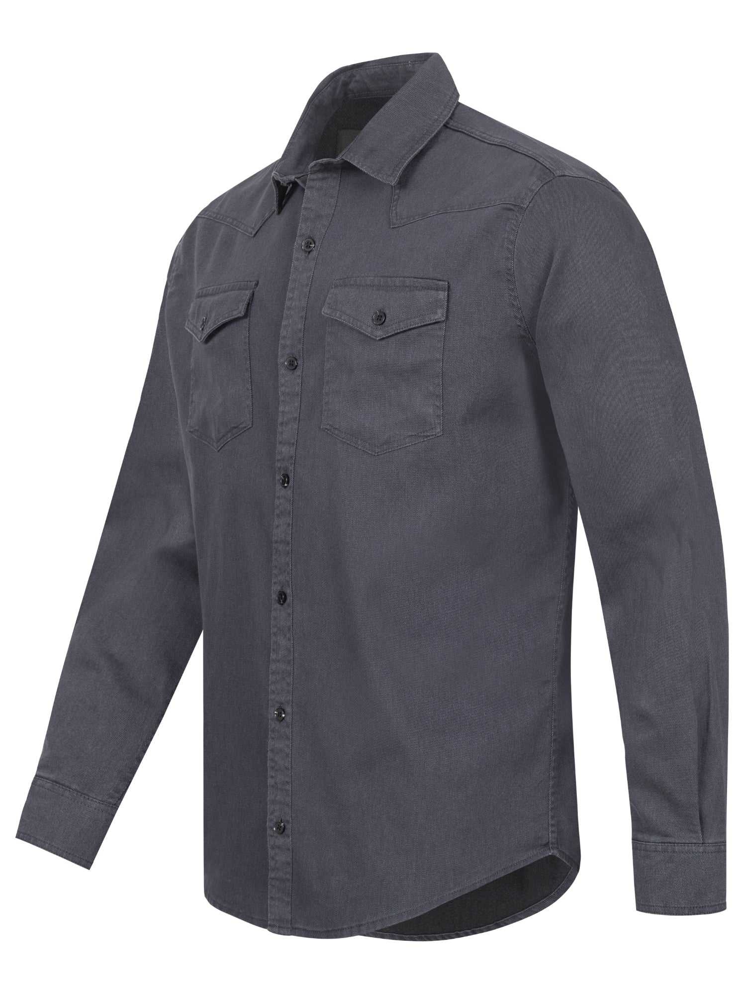 Rock Creek Herren Jeanshemd Kentkragen H-339 - Image 11