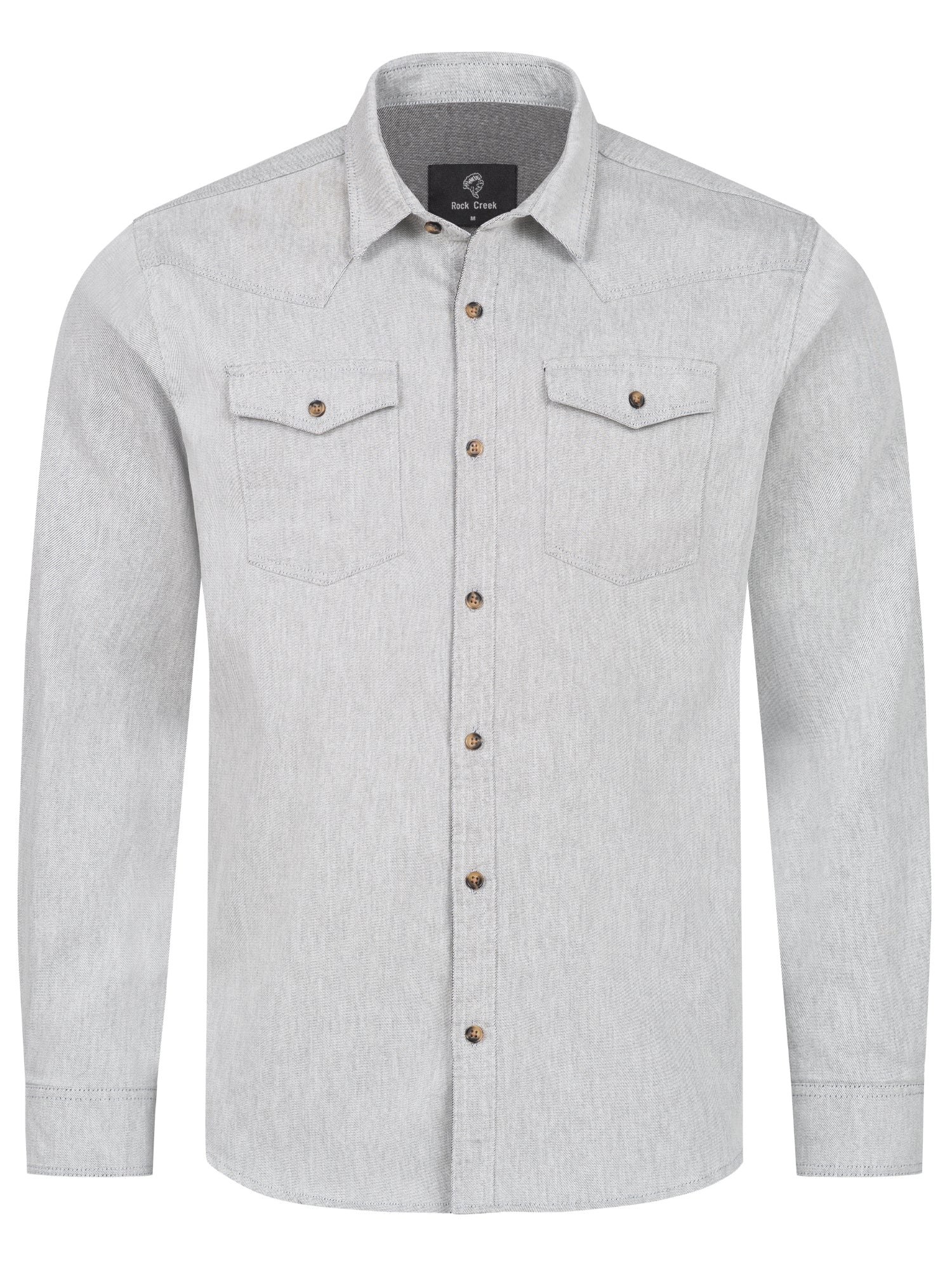Rock Creek Herren Jeanshemd Kentkragen H-339 - Image 16
