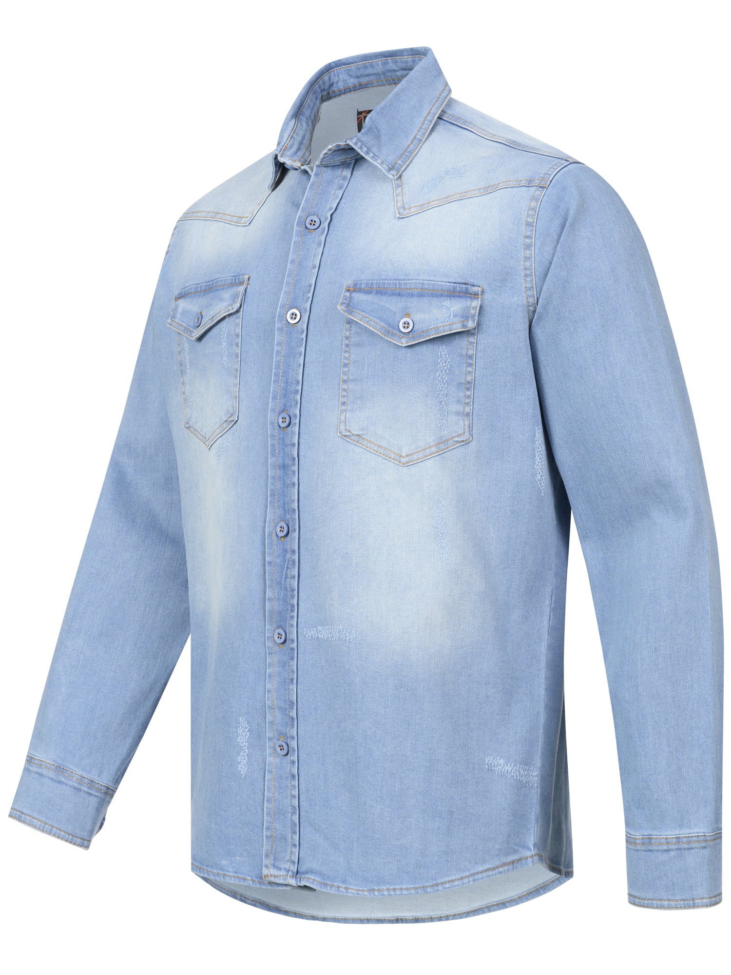 Rock Creek Herren Jeanshemd H-419 - Image 12