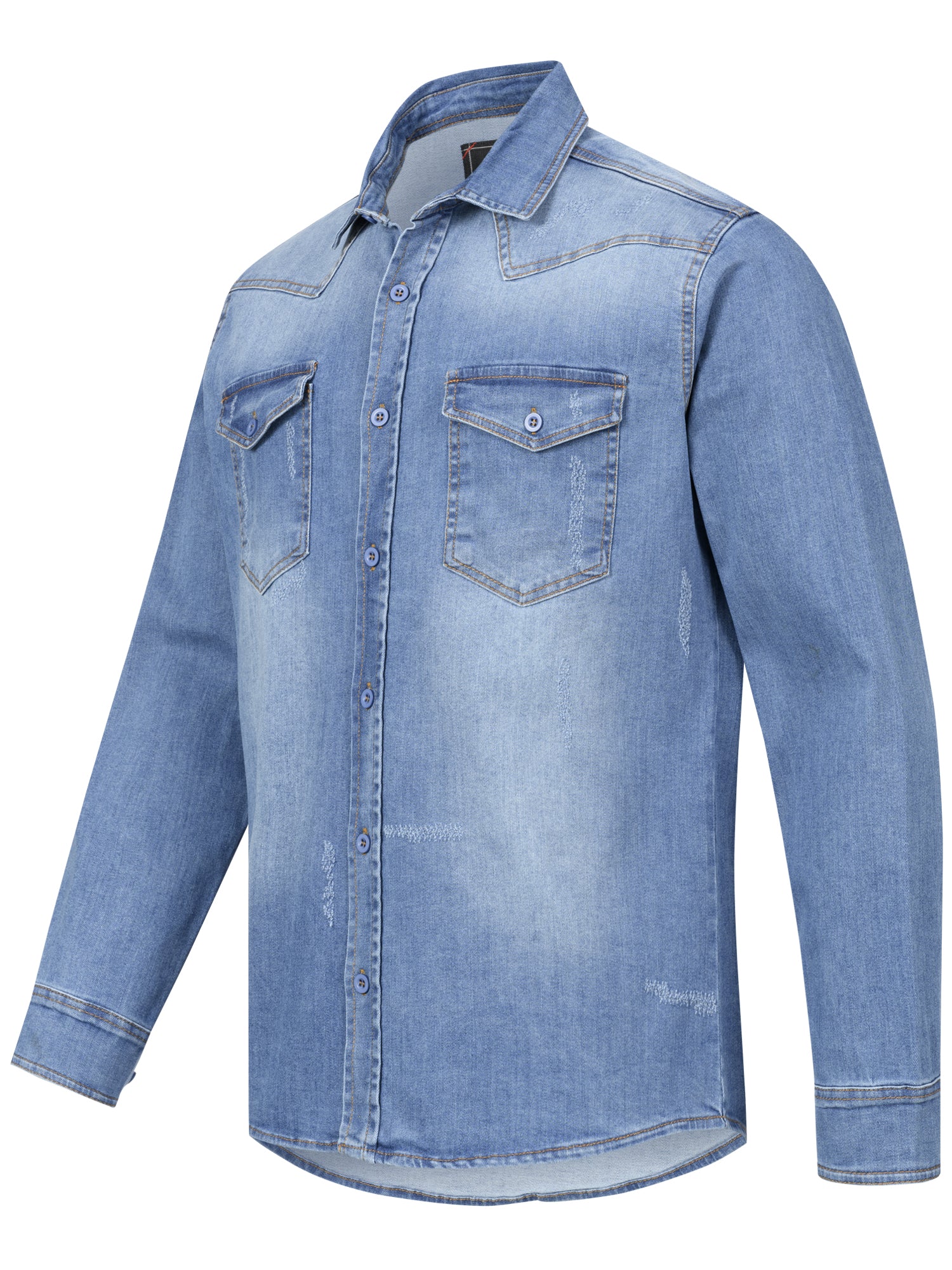 Rock Creek Herren Jeanshemd H-419 - Image 19