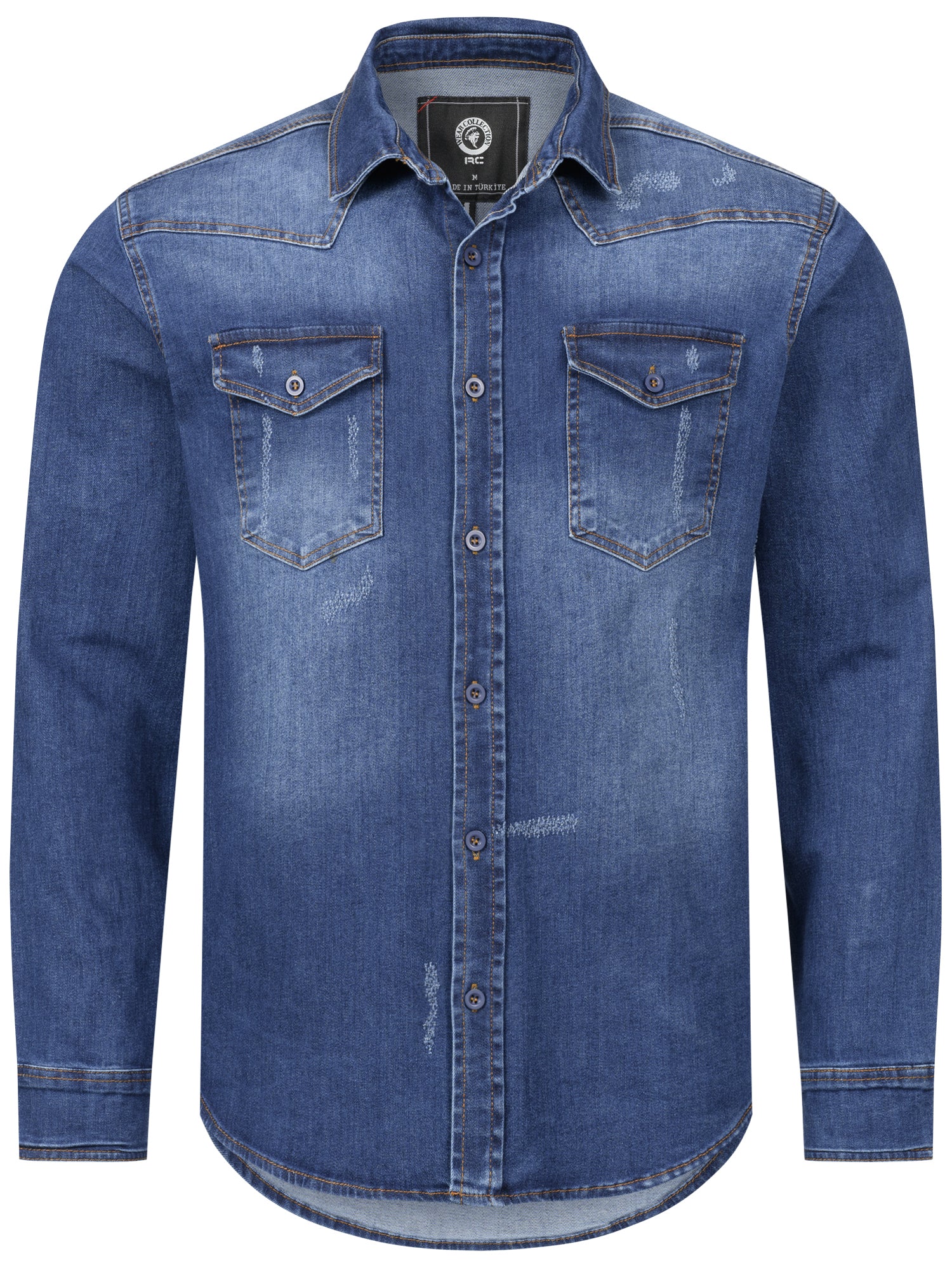 Rock Creek Herren Jeanshemd H-419 - Image 3