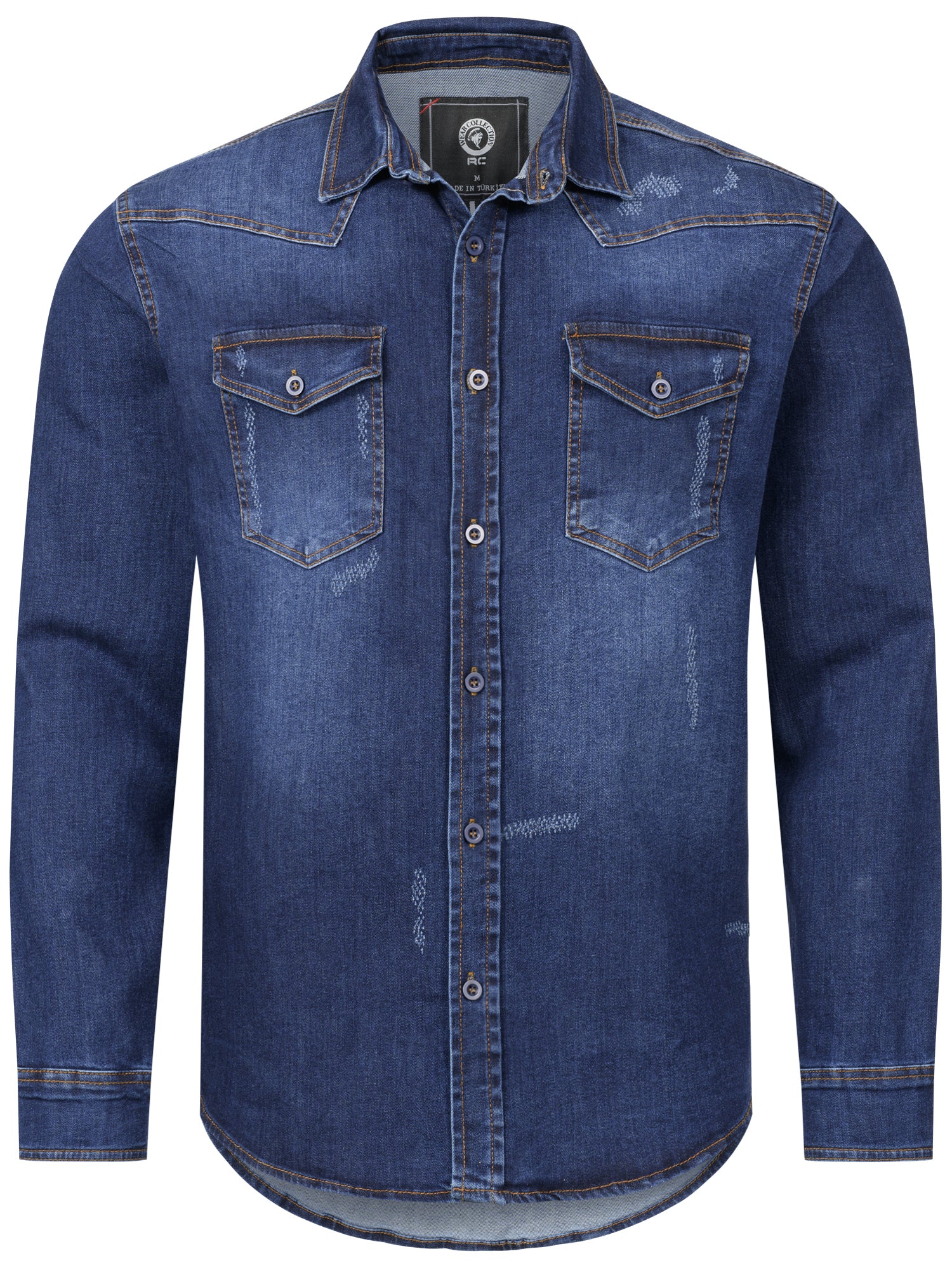 Rock Creek Herren Jeanshemd H-419 - Image 4