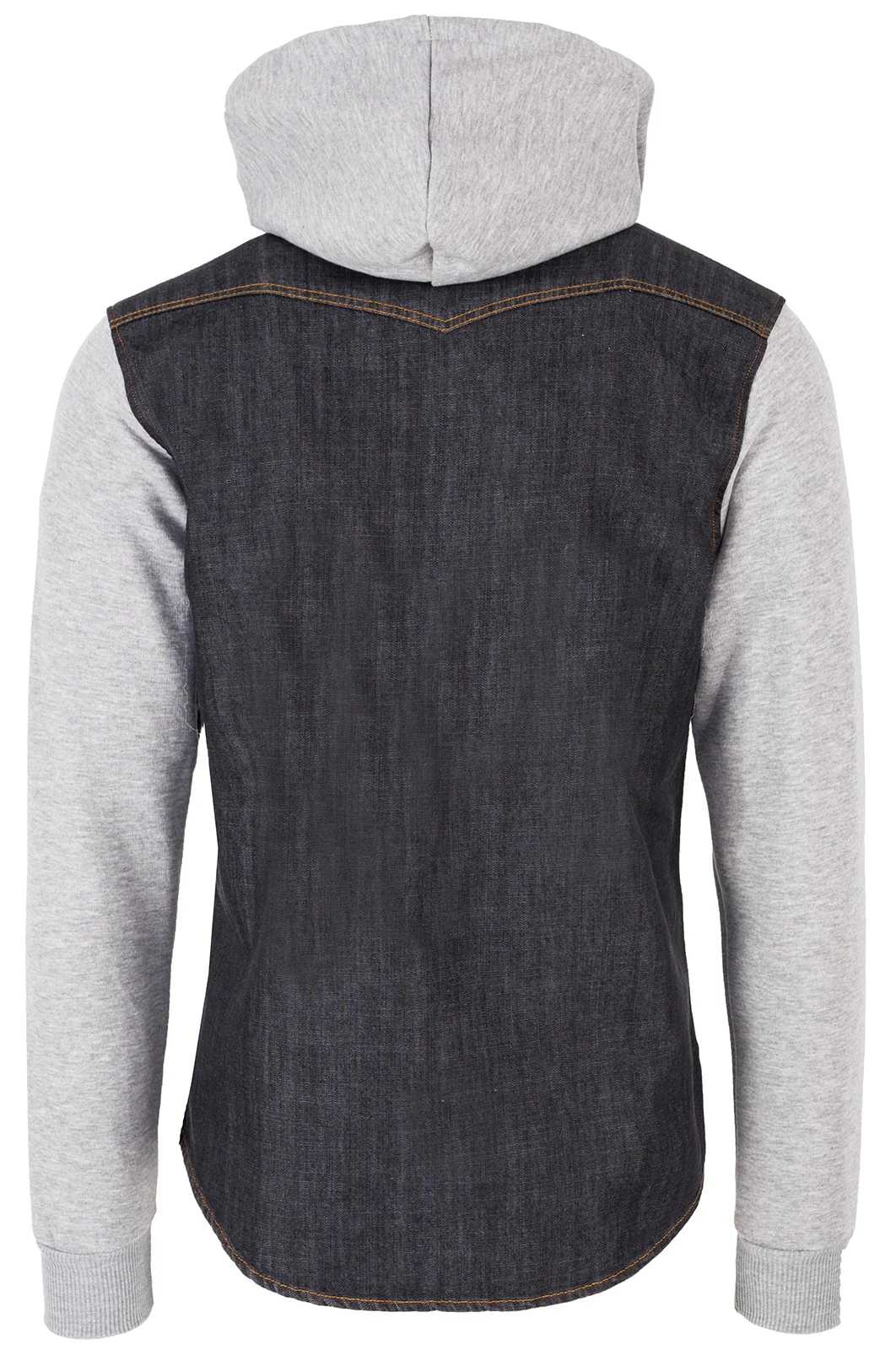 Rock Creek Herren Jeanshemd mit Kapuze Regular Fit H-232 - Image 3