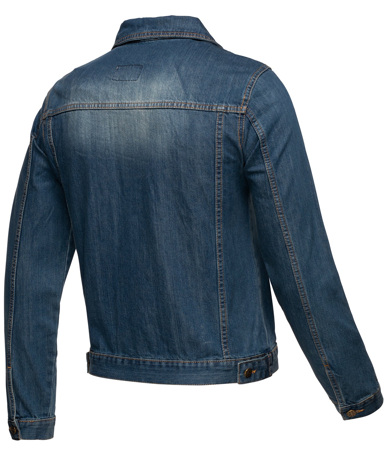 Rock Creek Herren Jeansjacke Classic-Style Blau RC-2210 - Image 4