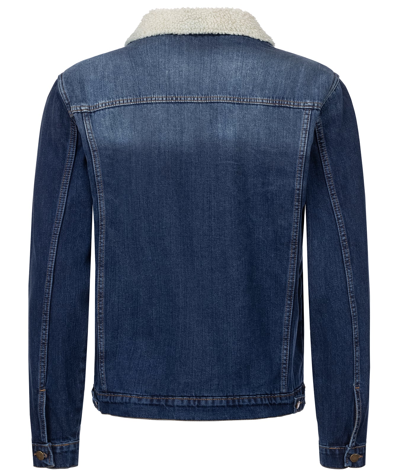 Rock Creek Herren Jeansjacke mit Teddyfellkragen H-217 - Image 3