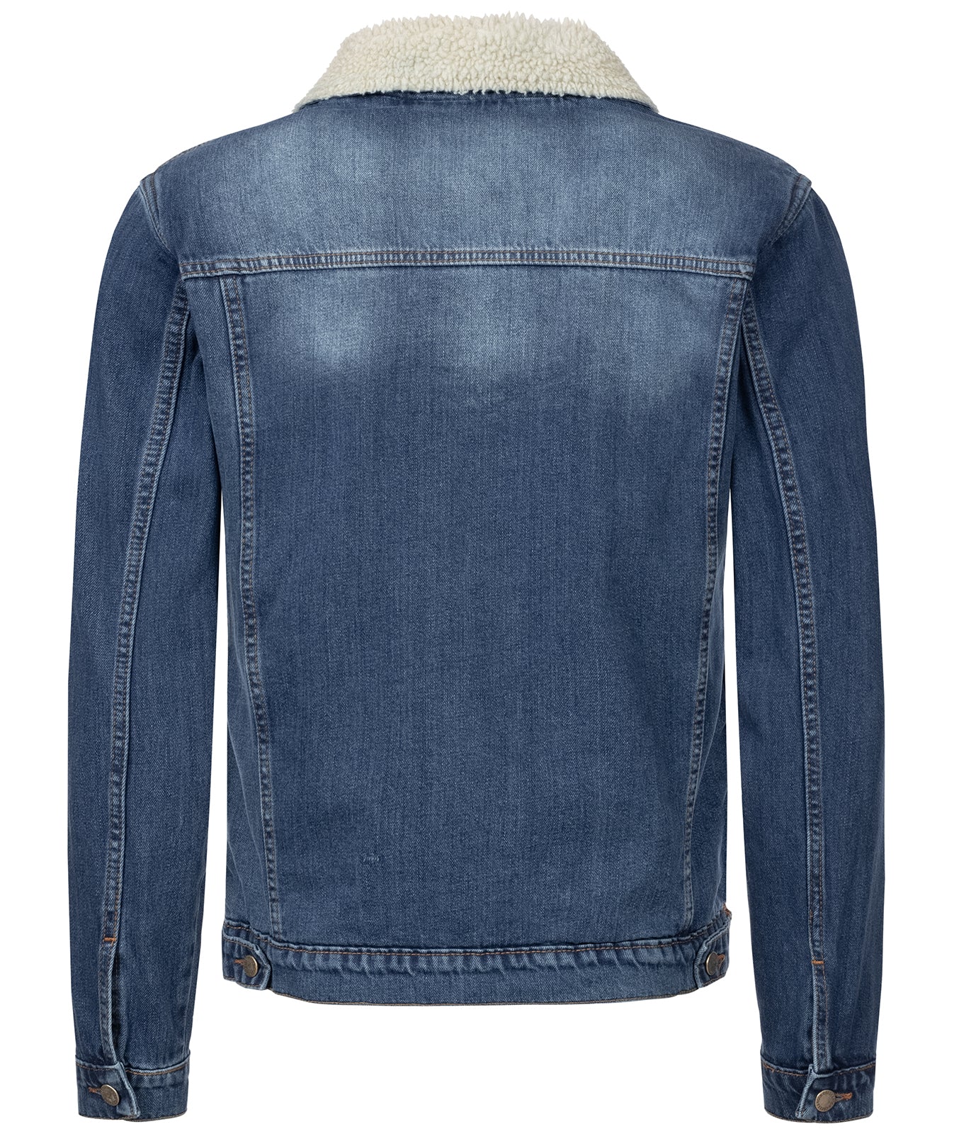 Rock Creek Herren Jeansjacke mit Teddyfellkragen H-217 - Image 9