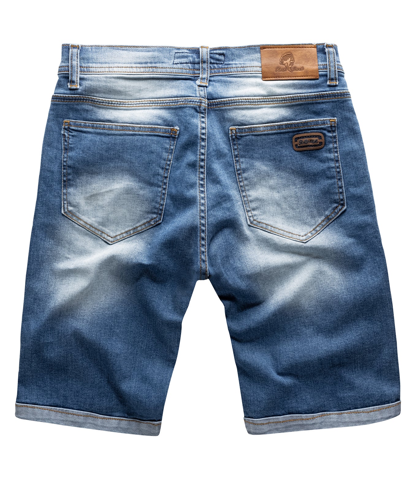Rock Creek Herren Jeansshorts Slim Fit Blau RC-2208 - Image 2