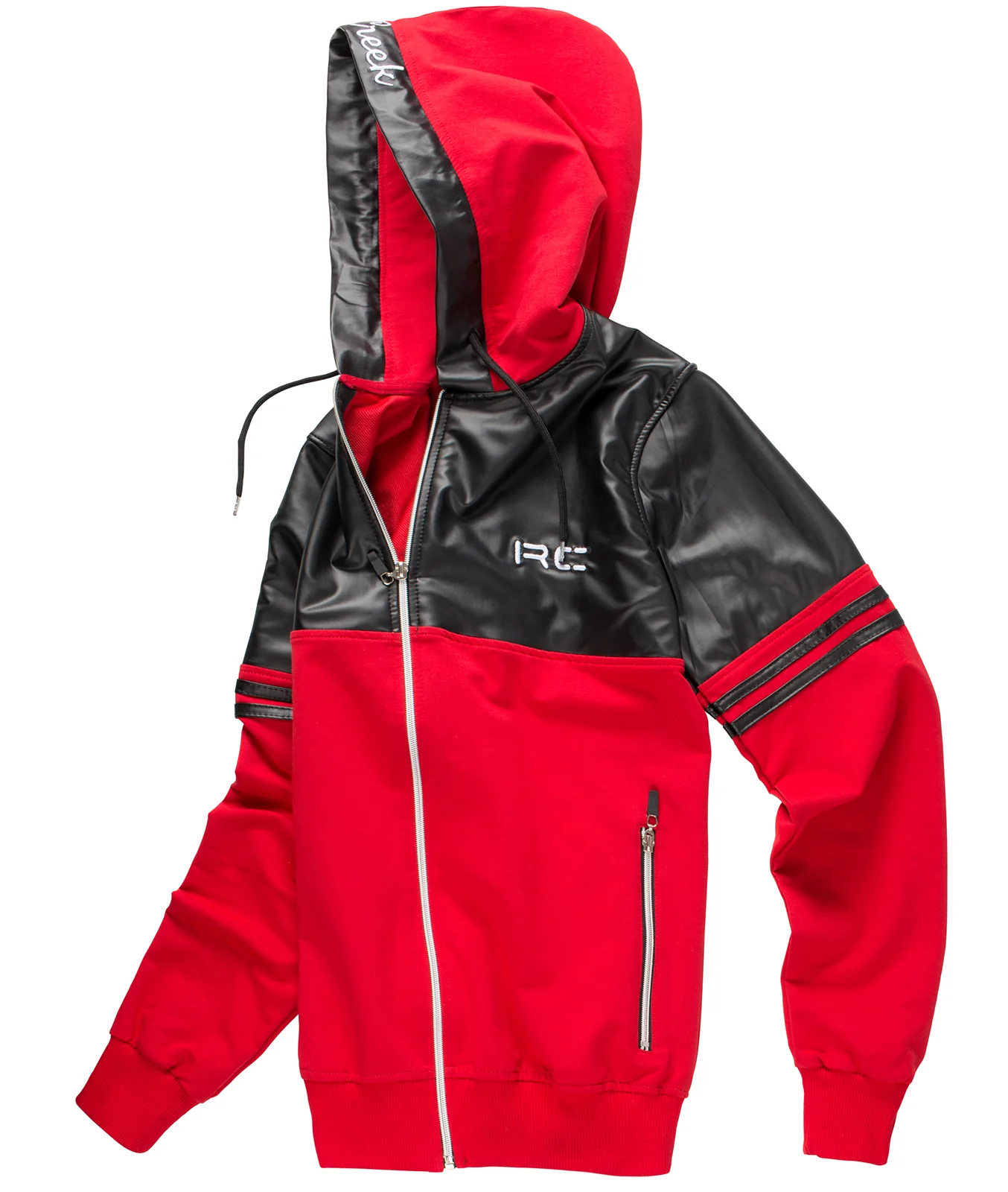 Rock Creek Herren Jogginganzug mit Kunstledereinsatz H-170 - Image 6