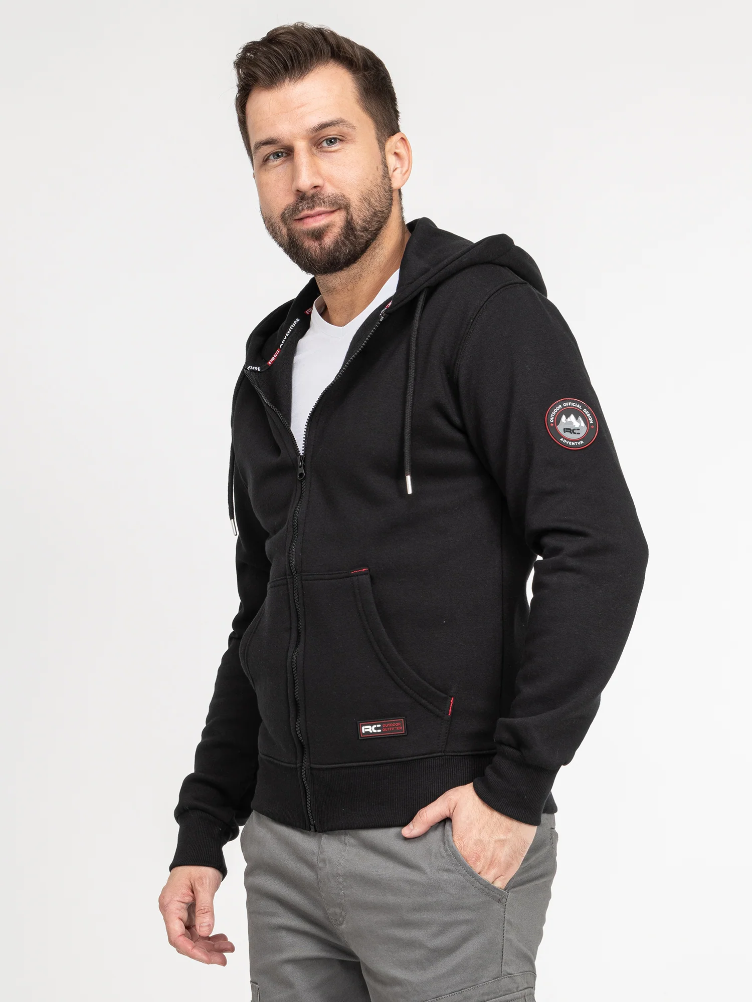Rock Creek Herren Kapuzenpullover H-387 - Image 40