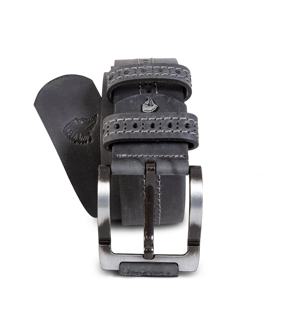 Rock Creek Herren Leder Gürtel Jeansgürtel G-013 - Image 5