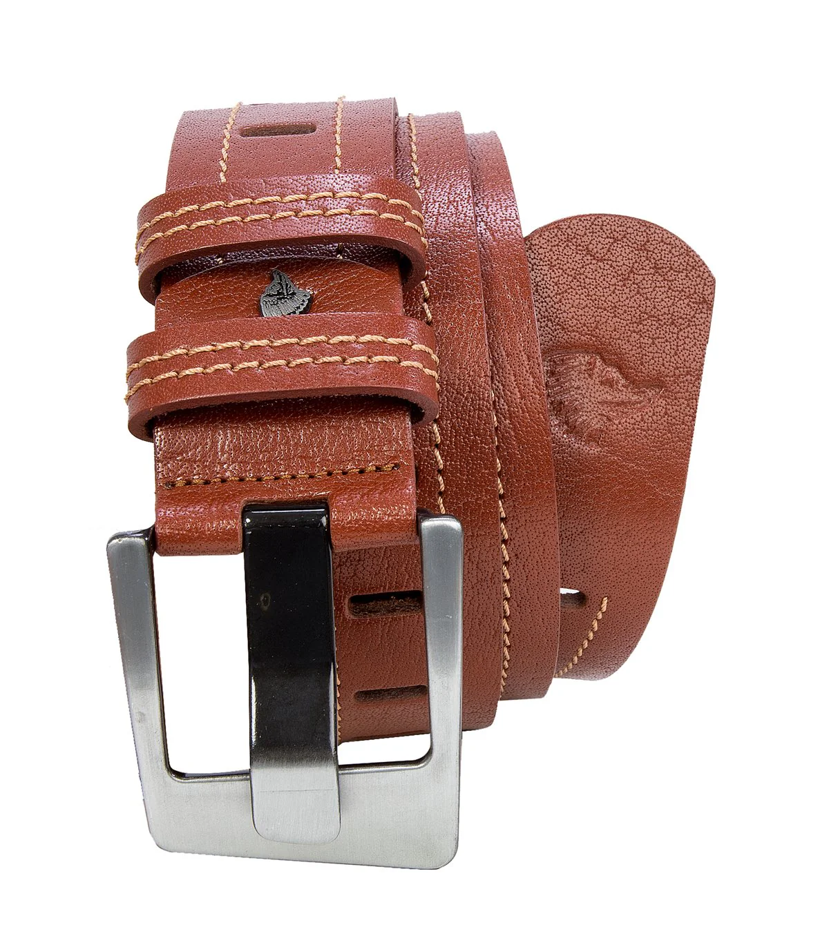 Rock Creek Herren Ledergürtel Zwei Halteschlaufen G-007 - Image 3