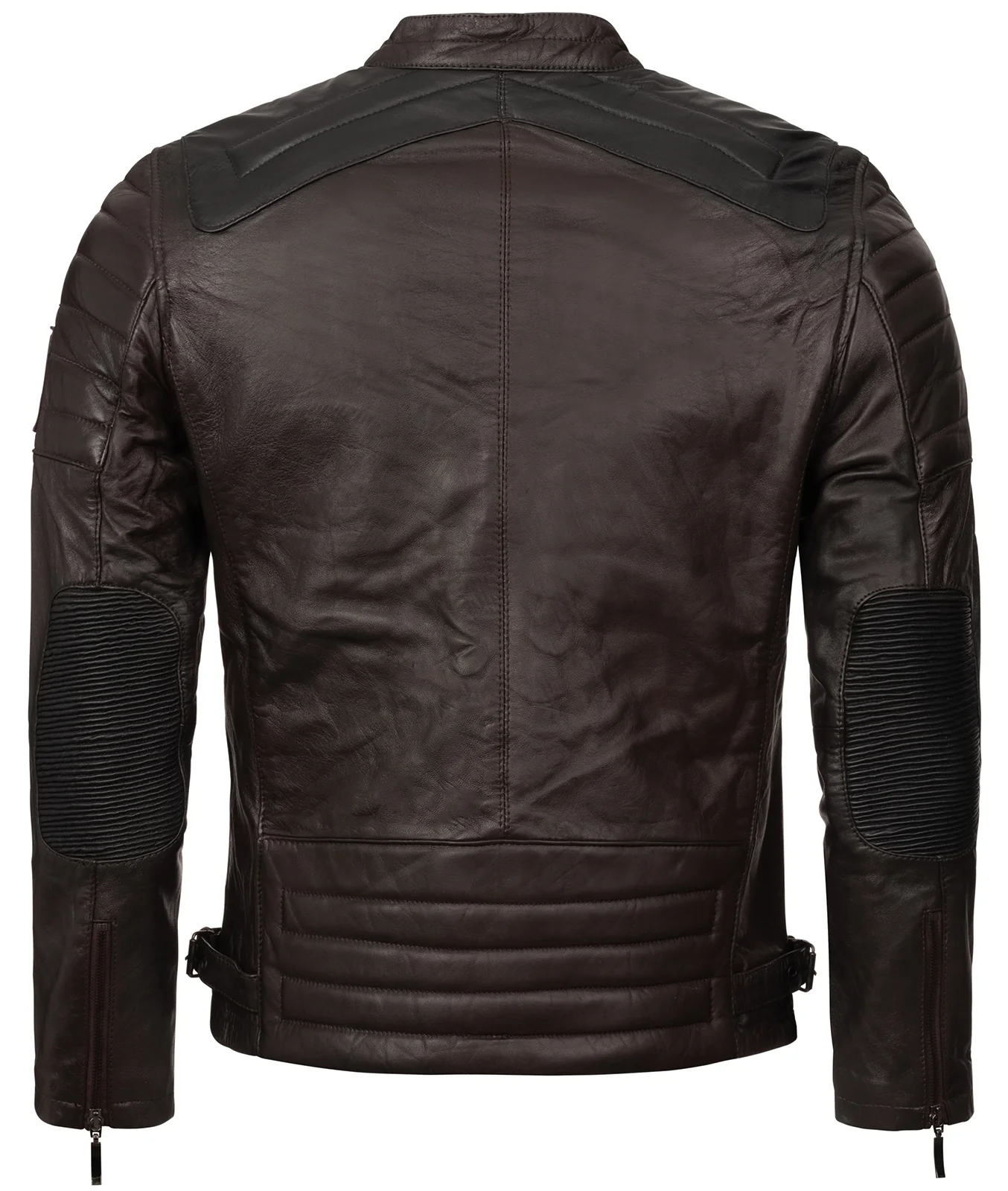 Rock Creek Herren Lederjacke Biker-Style H-181 - Image 3