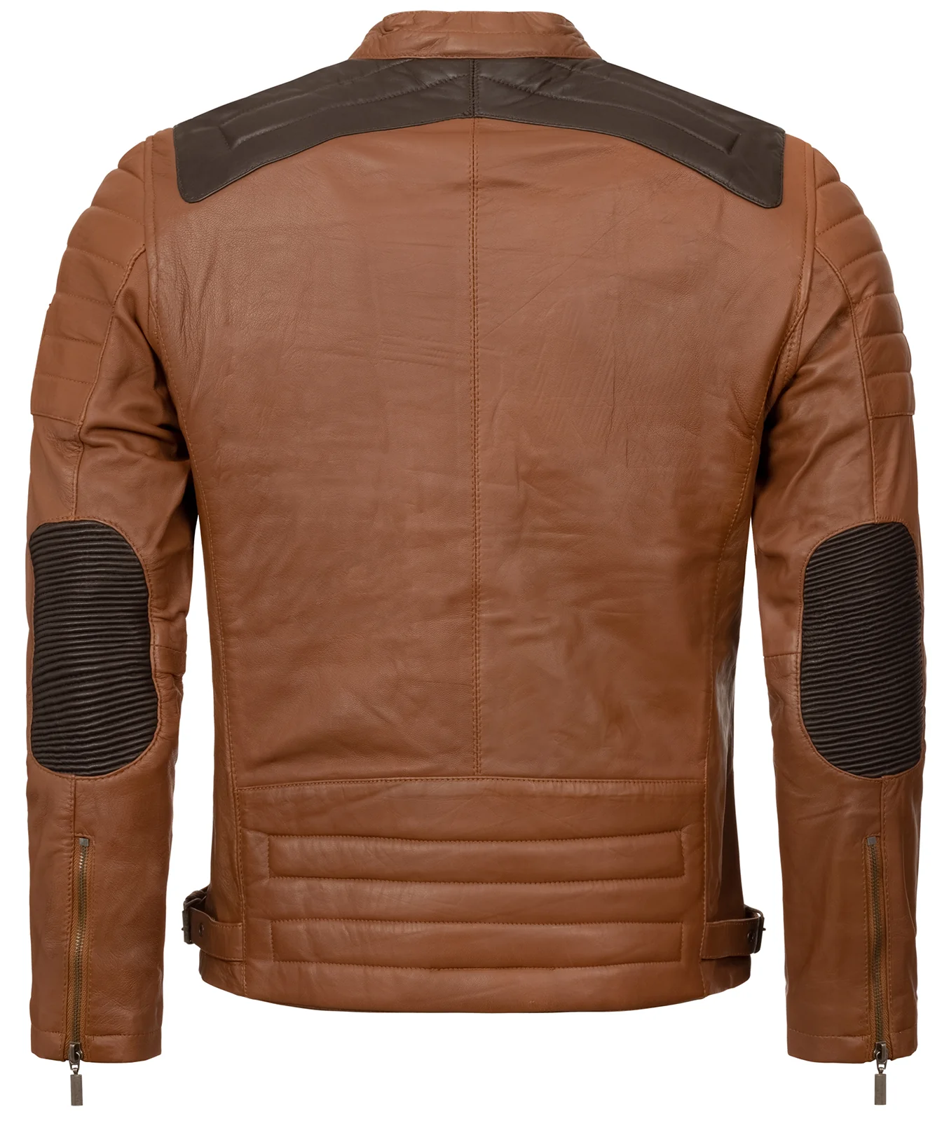 Rock Creek Herren Lederjacke Biker-Style H-181 - Image 6